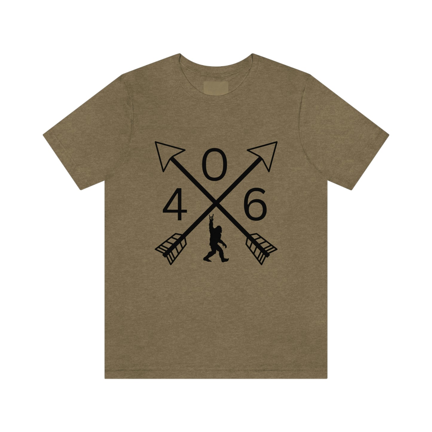 Unisex T-Shirt-406 Sasquatch