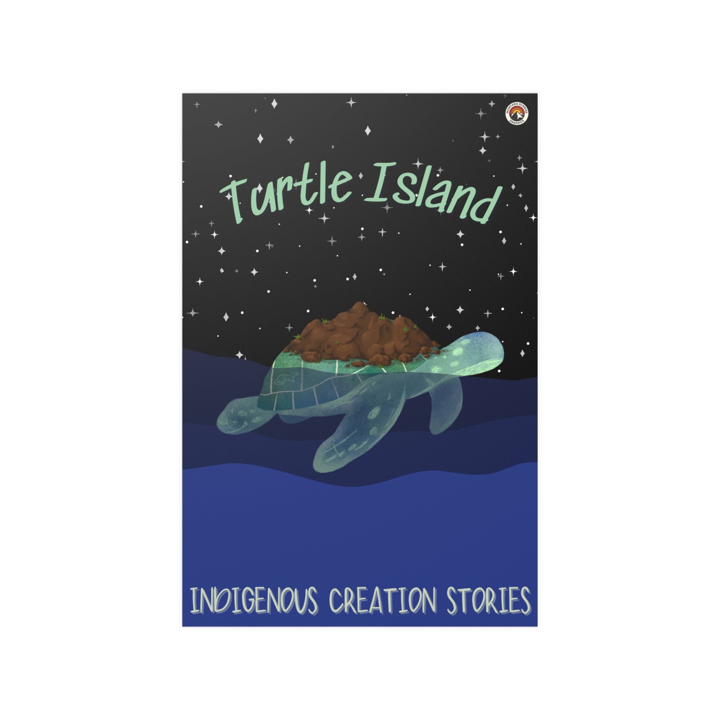 Satin Poster- Turtle Island