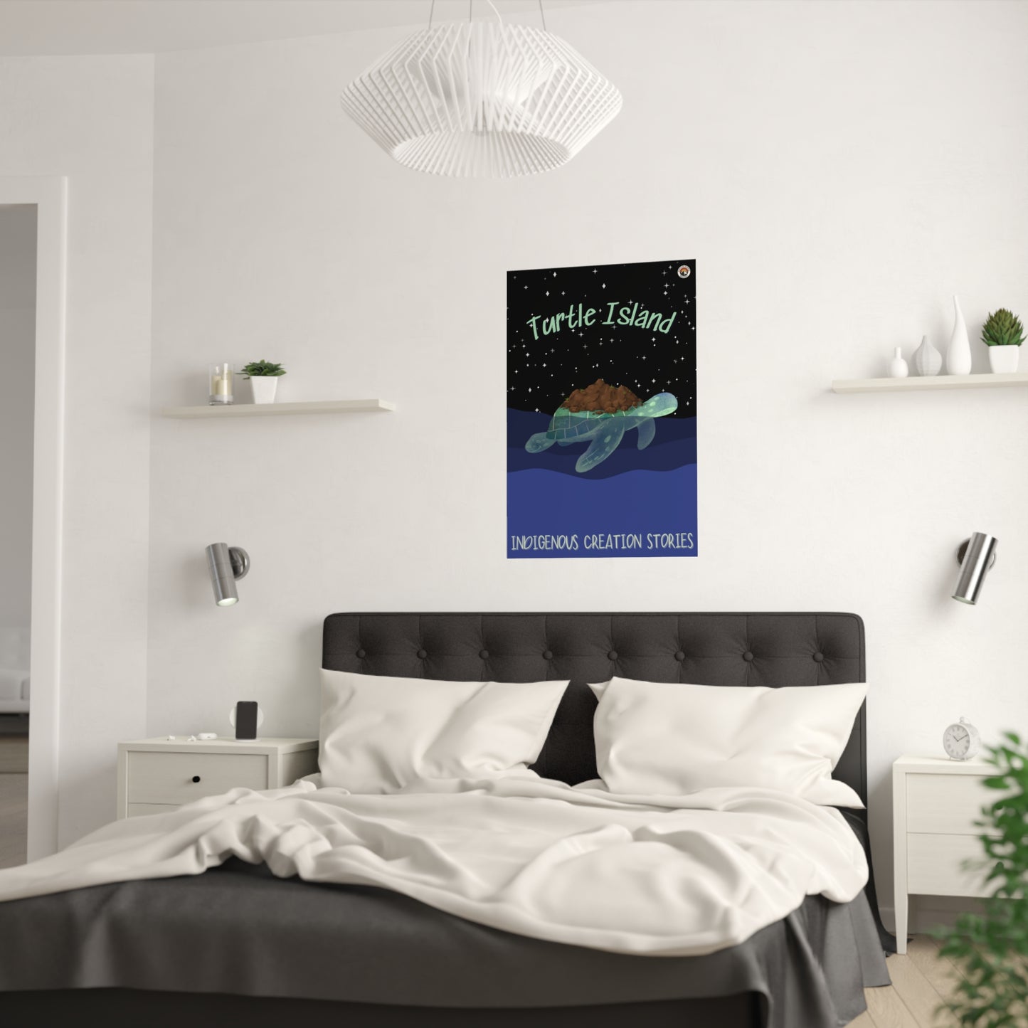 Satin Poster- Turtle Island