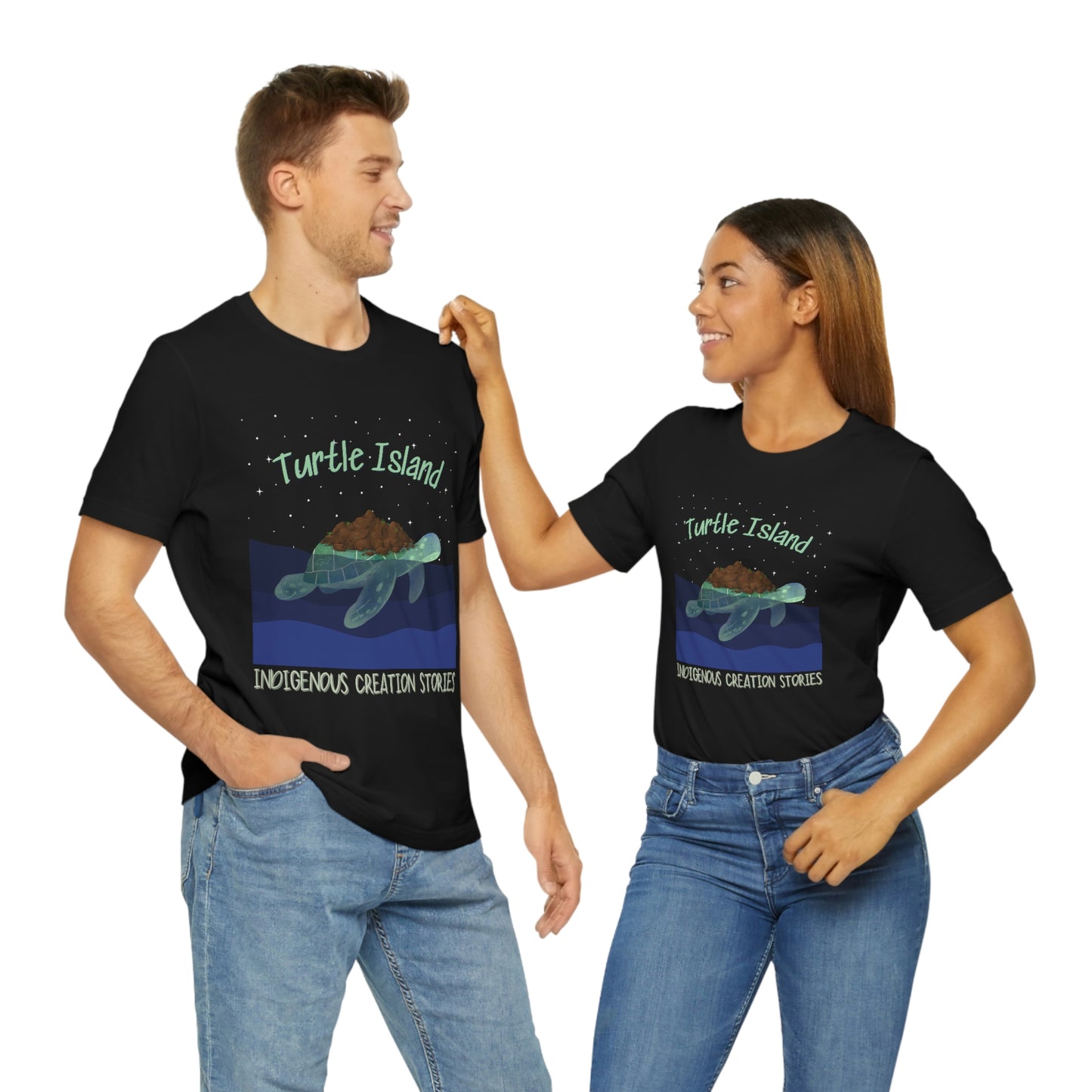 Unisex T-Shirt-Turtle Island