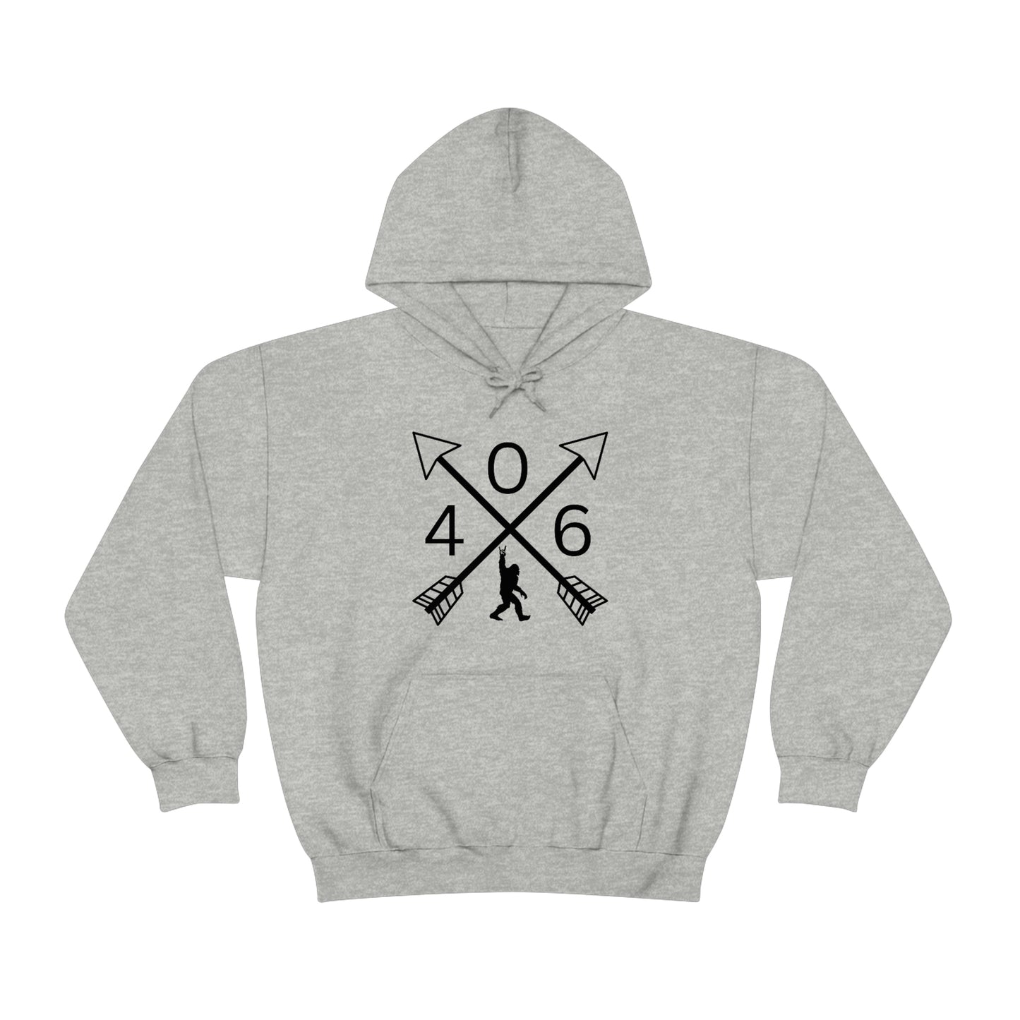 Unisex Hoodie-406 Sasquatch