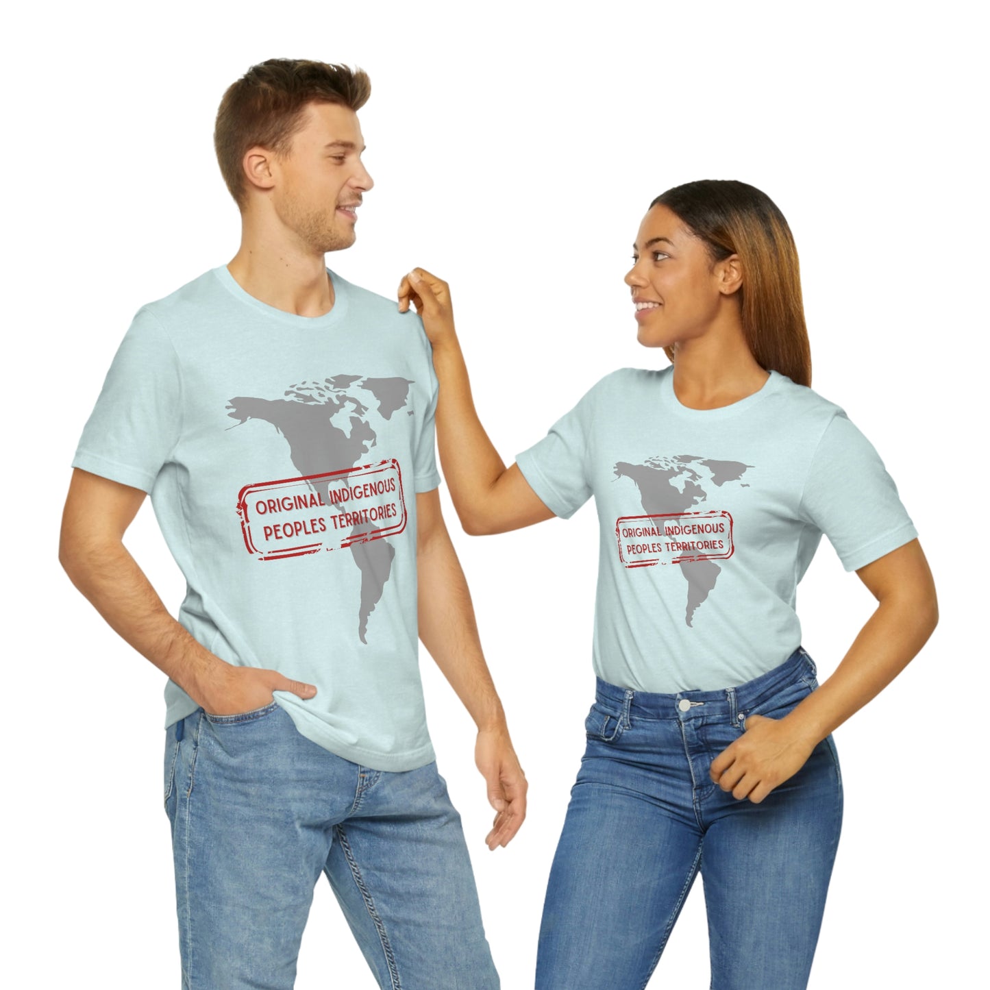 Unisex T-Shirt-Original Indigenous Peoples Territories