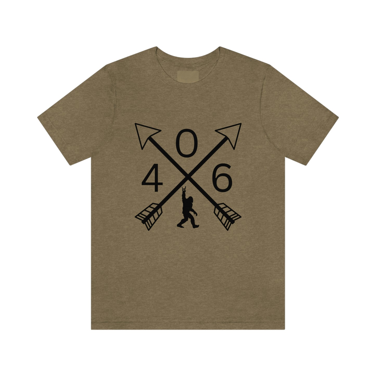 Unisex T-Shirt-406 Sasquatch