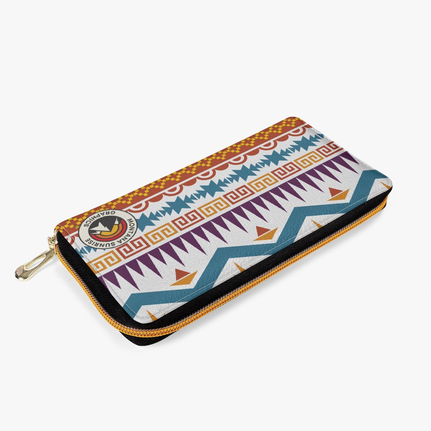 Clutch Wallet-Aztec Orange