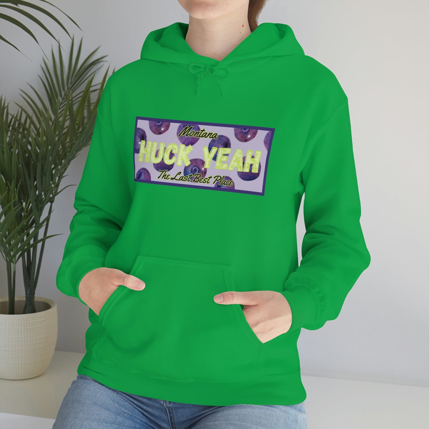 Unisex Hoodie-Huck Yeah