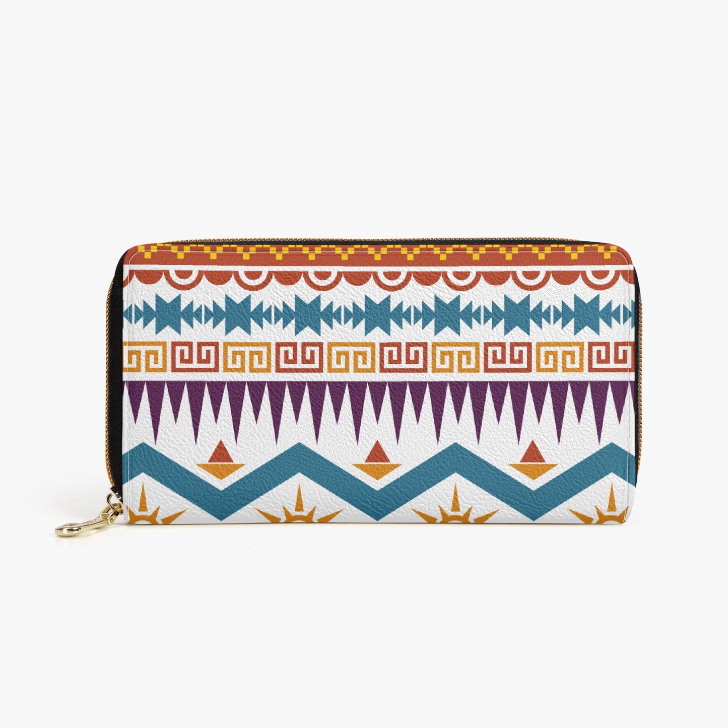 Clutch Wallet-Aztec Orange