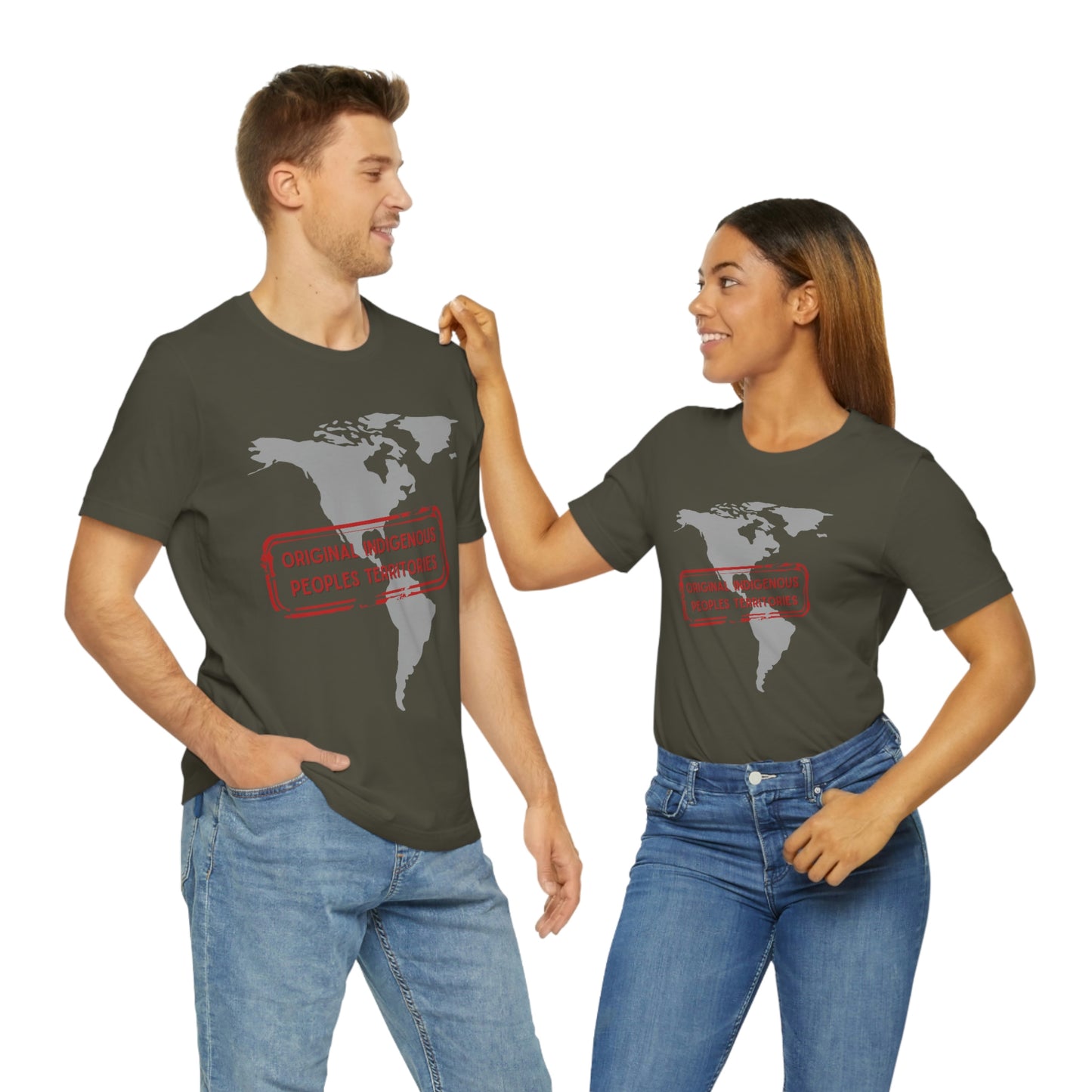 Unisex T-Shirt-Original Indigenous Peoples Territories