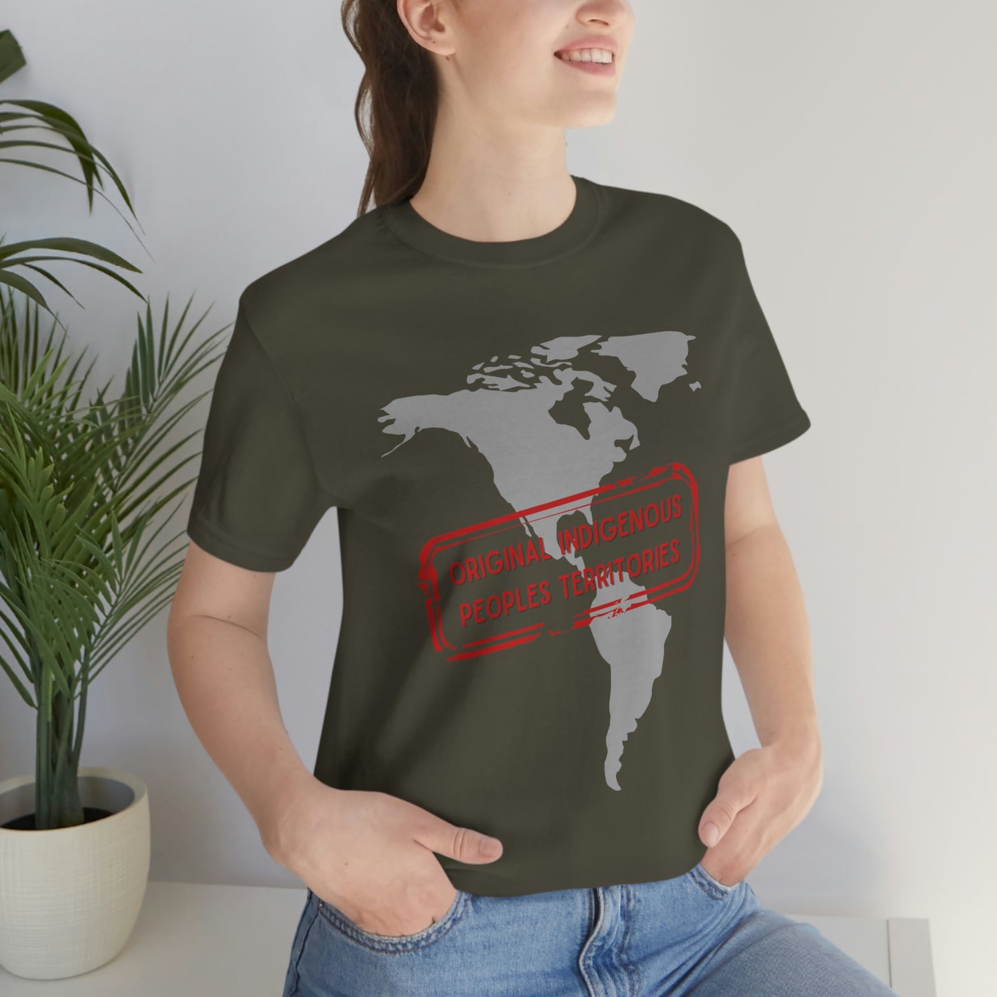 Unisex T-Shirt-Original Indigenous Peoples Territories