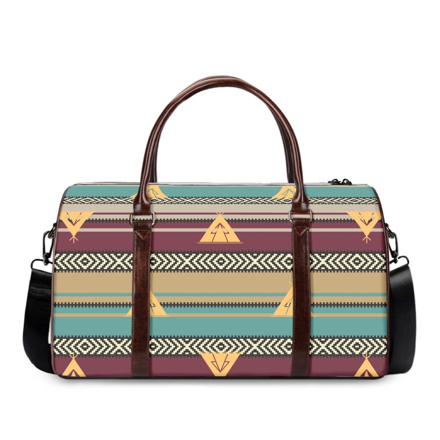 Weekender Bag-Tee Pee Stripes