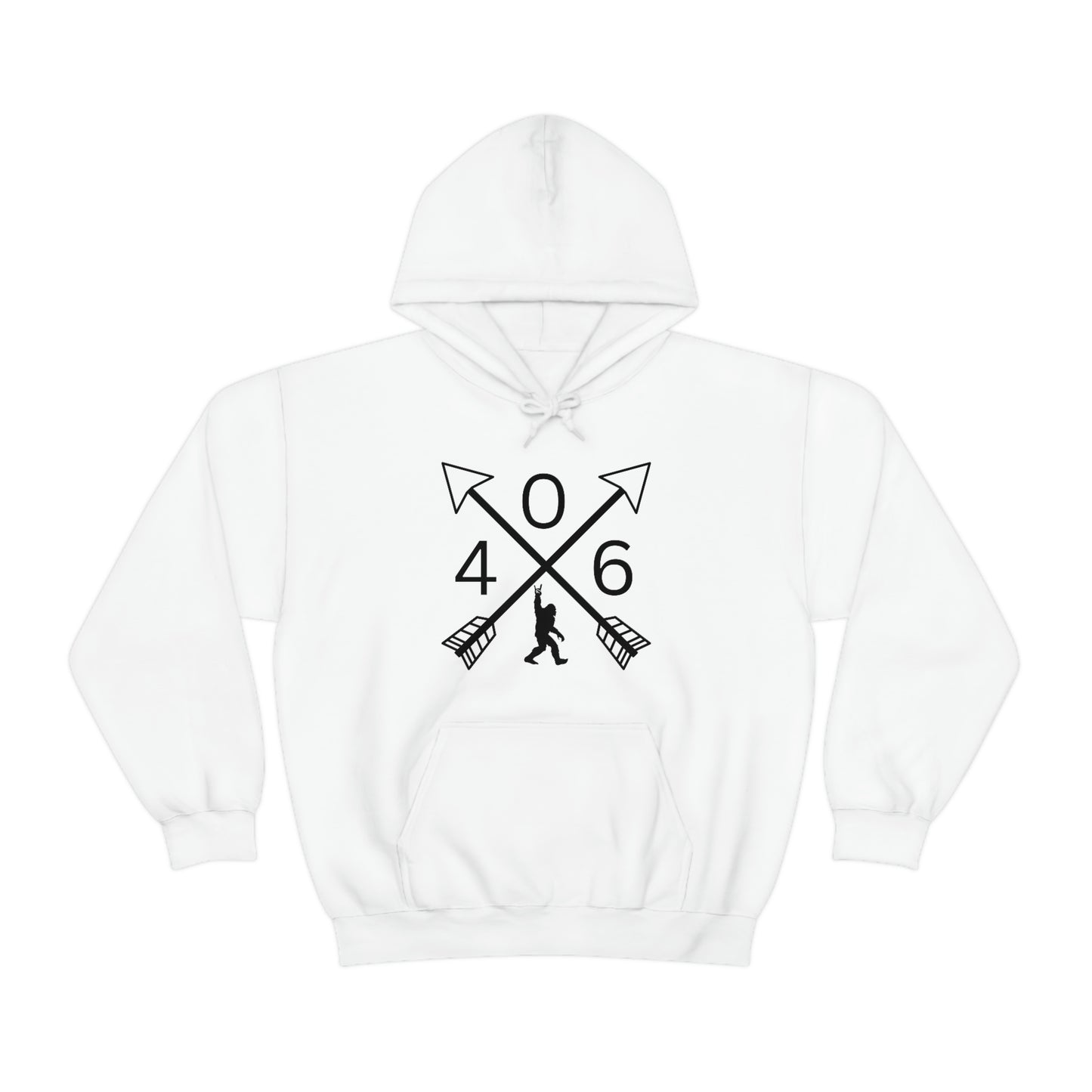 Unisex Hoodie-406 Sasquatch