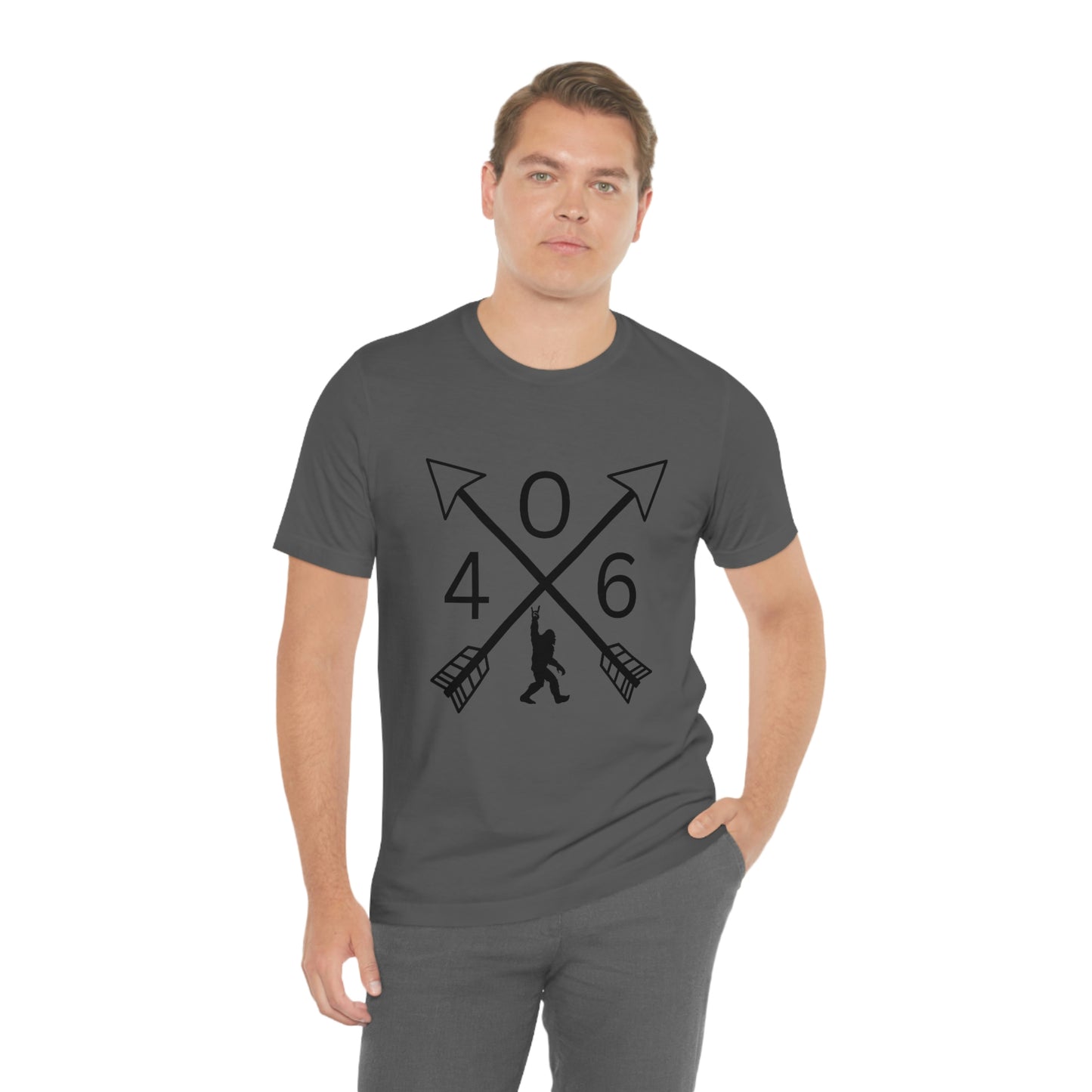 Unisex T-Shirt-406 Sasquatch