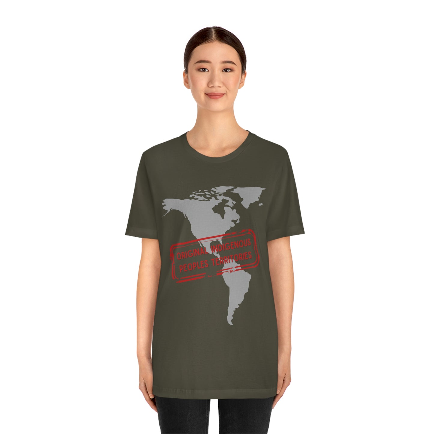 Unisex T-Shirt-Original Indigenous Peoples Territories