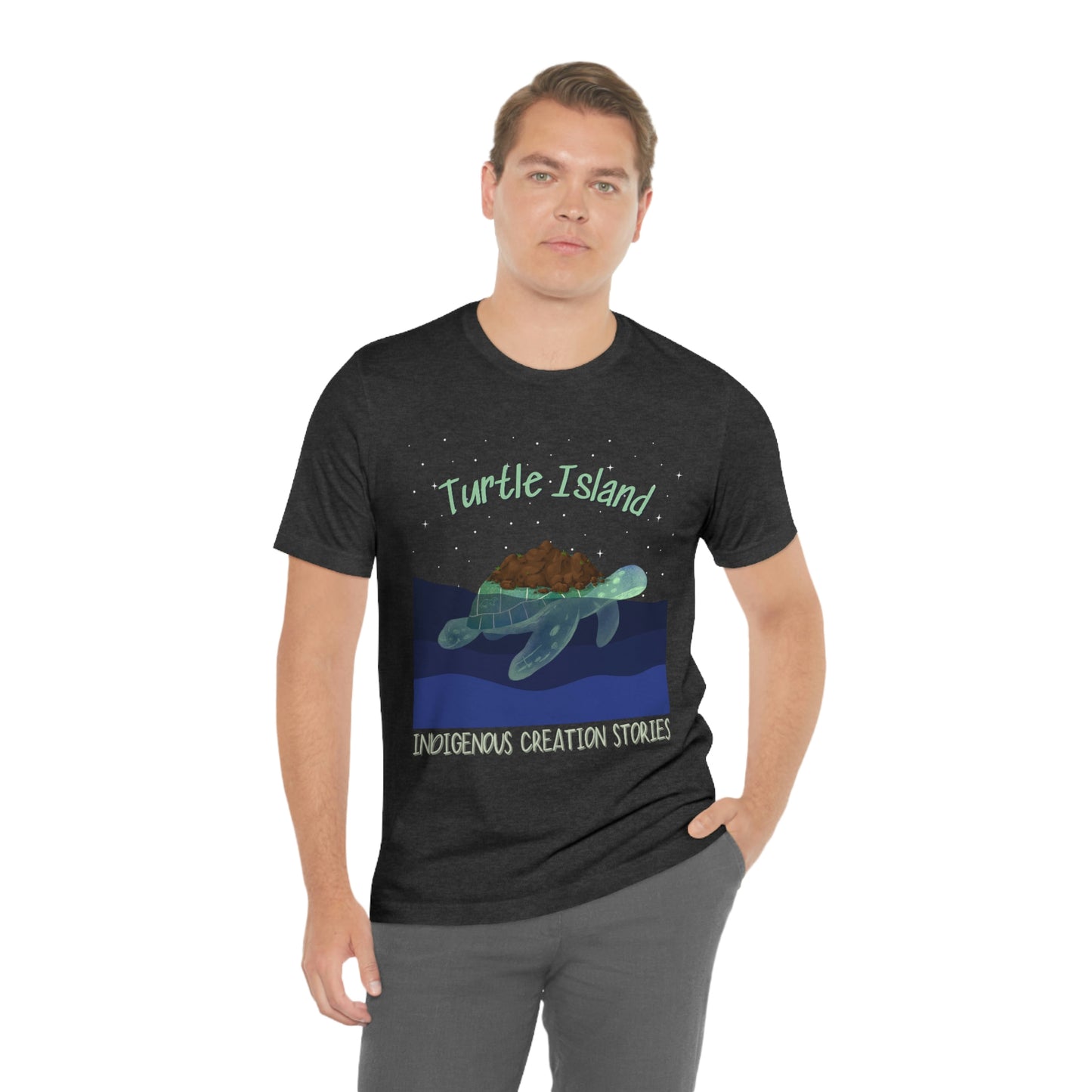 Unisex T-Shirt-Turtle Island