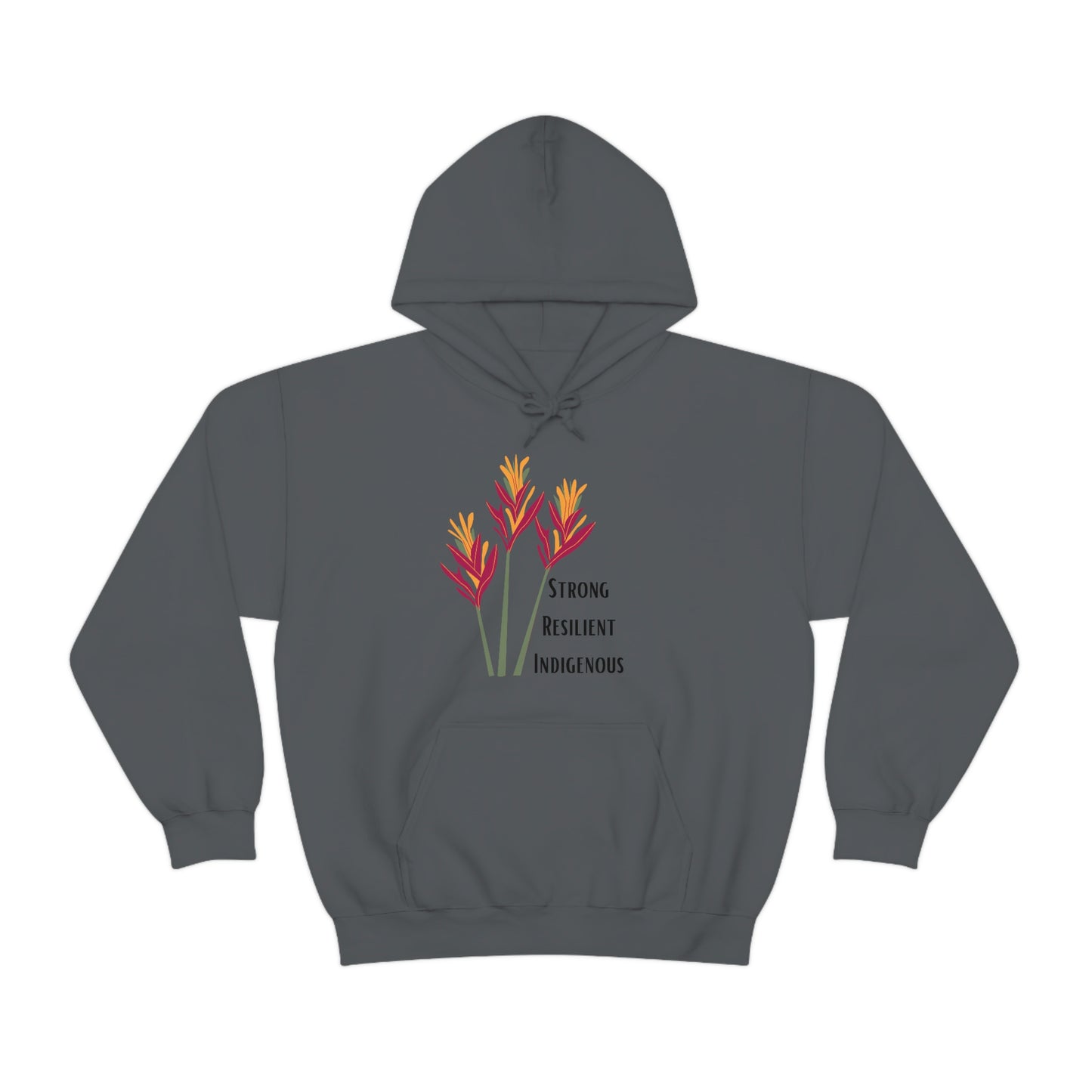 Unisex Hoodie-Strong Resilient Indigenous