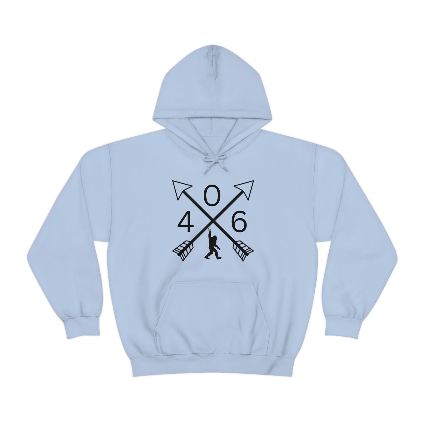 Unisex Hoodie-406 Sasquatch