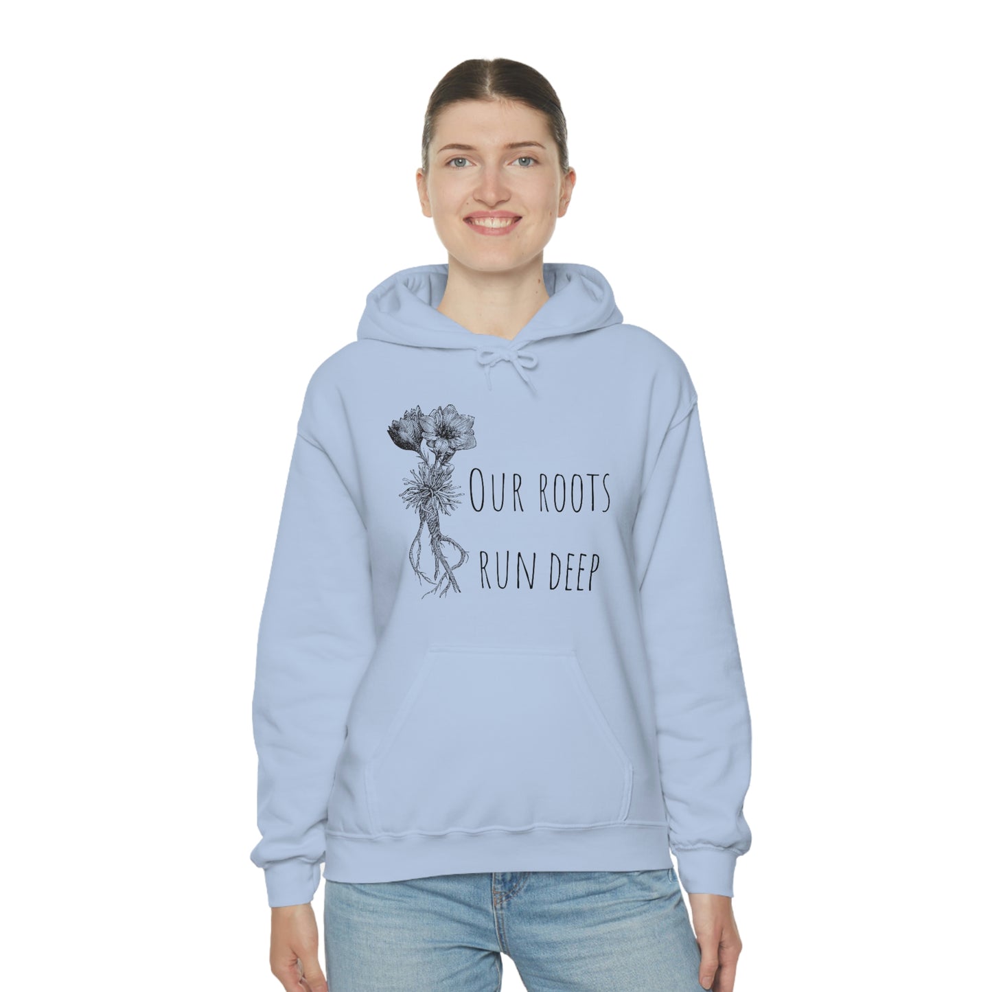 Unisex Hoodie-Our Roots Run Deep