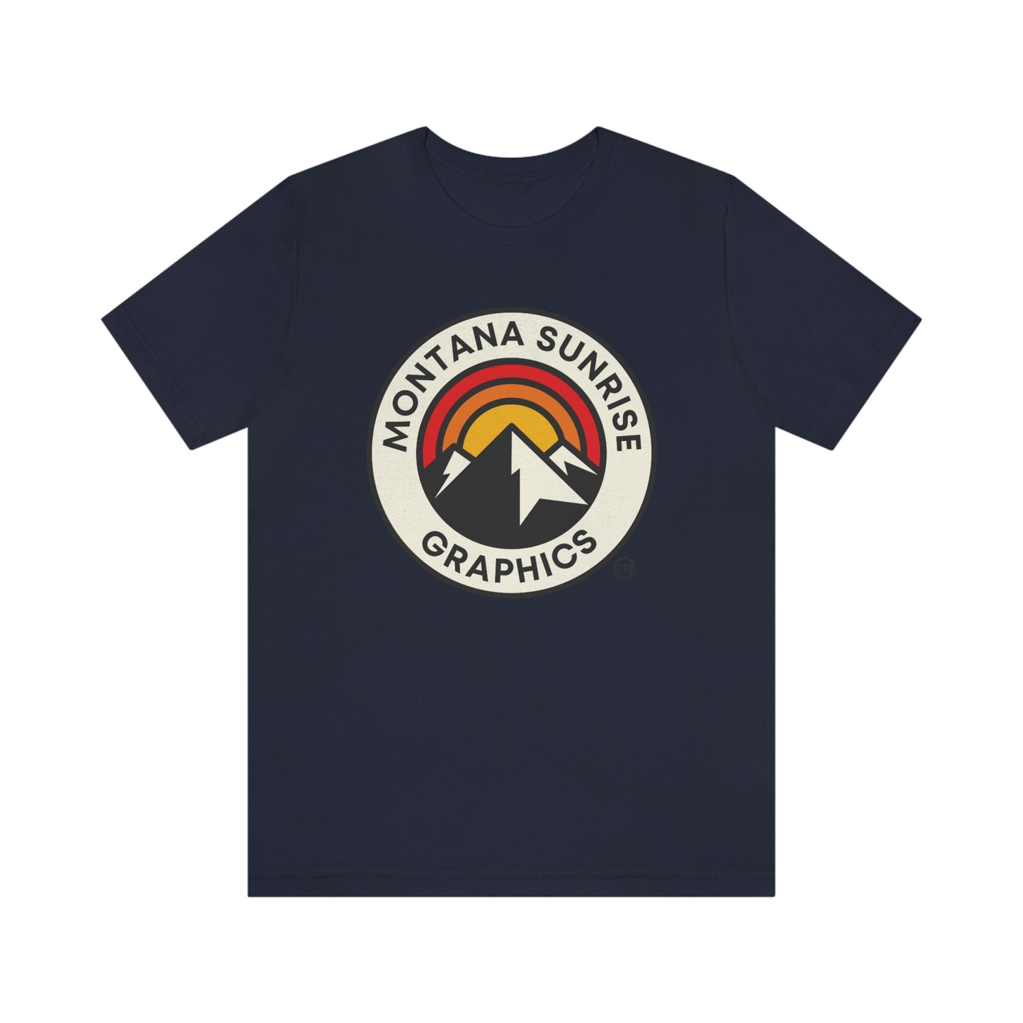 Unisex Montana Sunrise Graphics T-Shirt