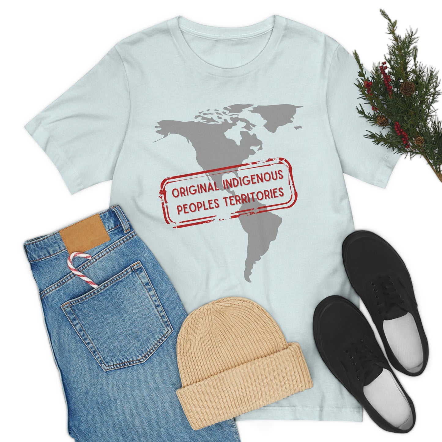 Unisex T-Shirt-Original Indigenous Peoples Territories