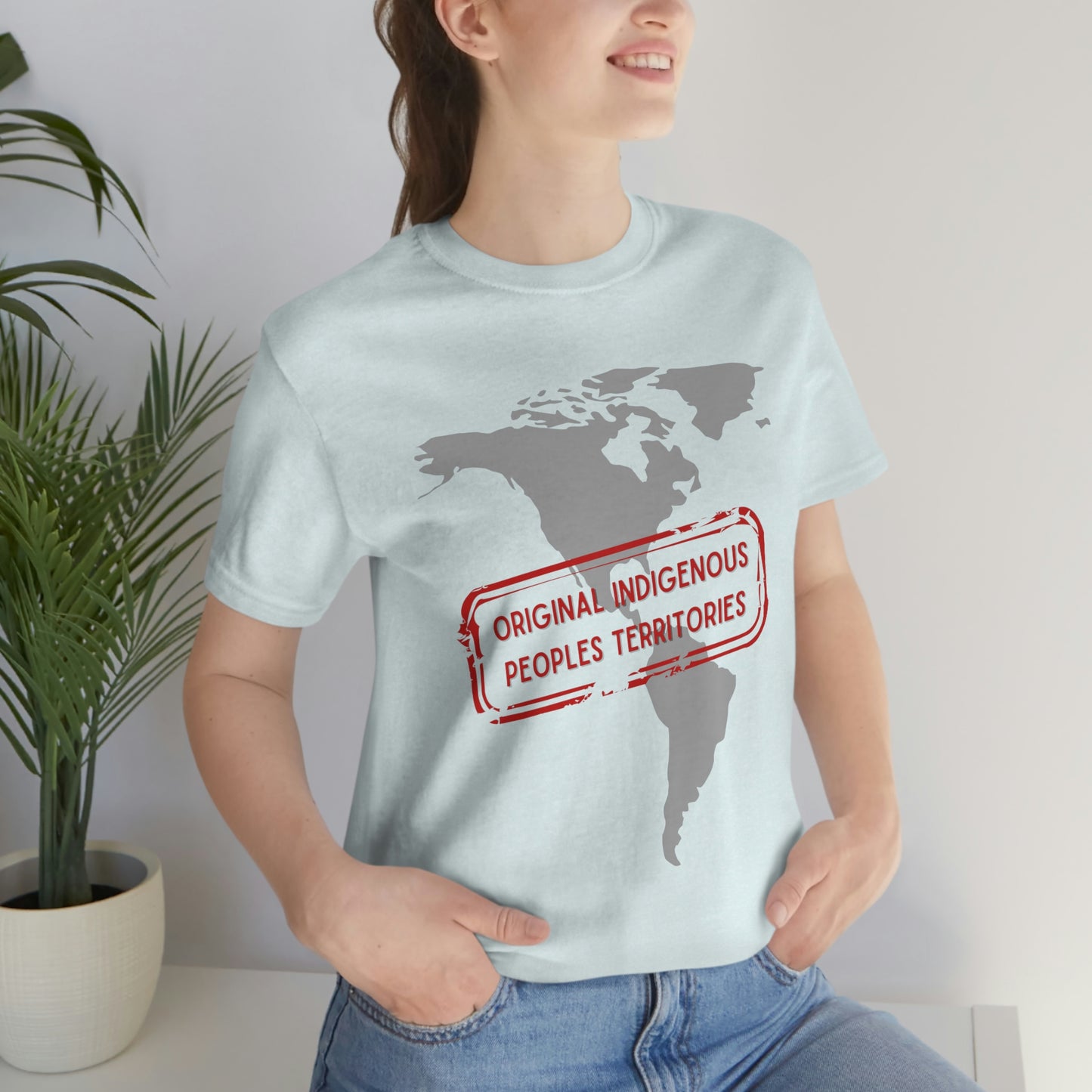 Unisex T-Shirt-Original Indigenous Peoples Territories