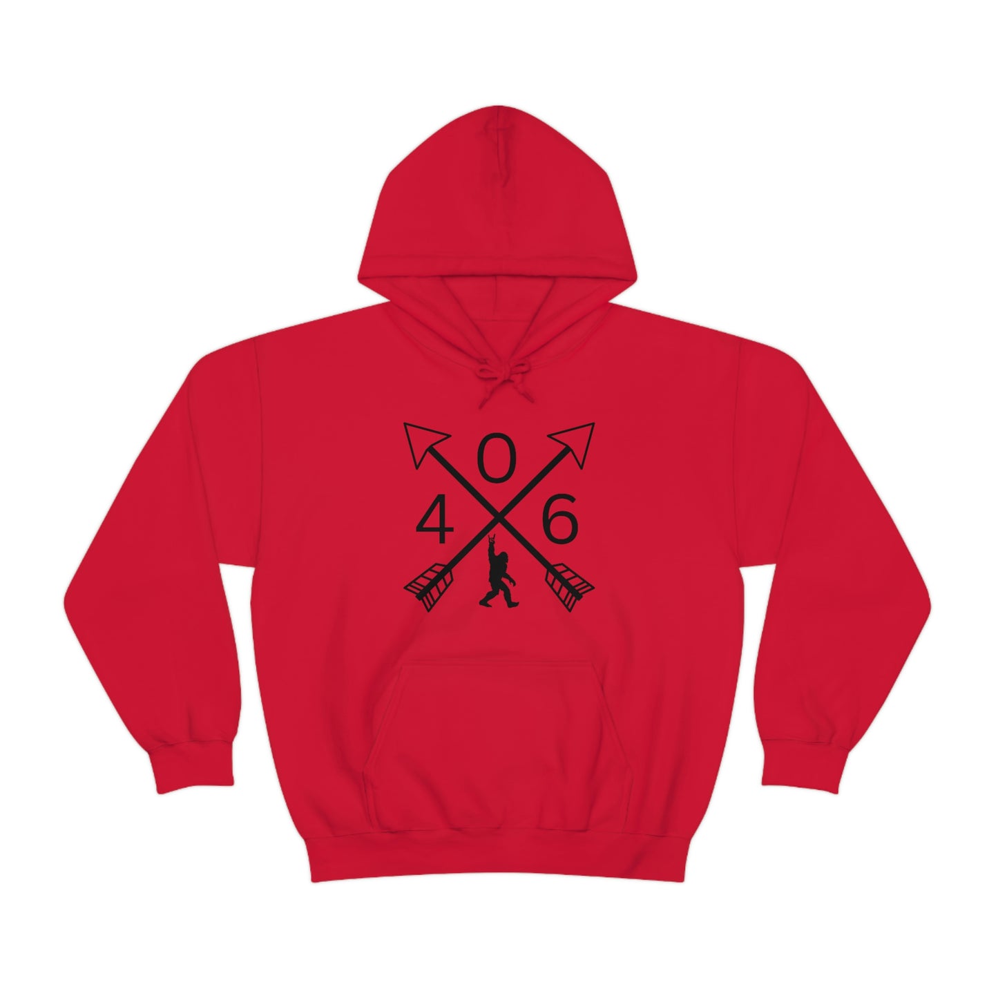 Unisex Hoodie-406 Sasquatch