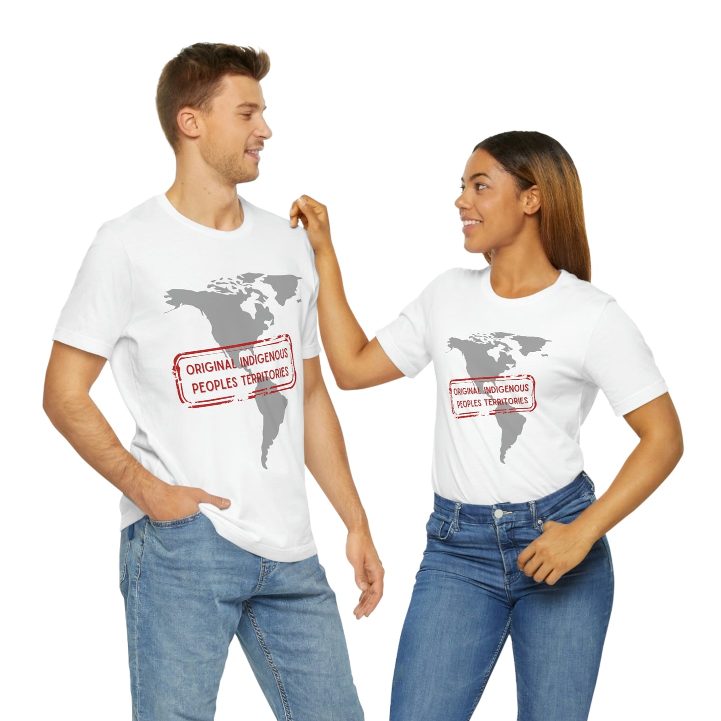 Unisex T-Shirt-Original Indigenous Peoples Territories