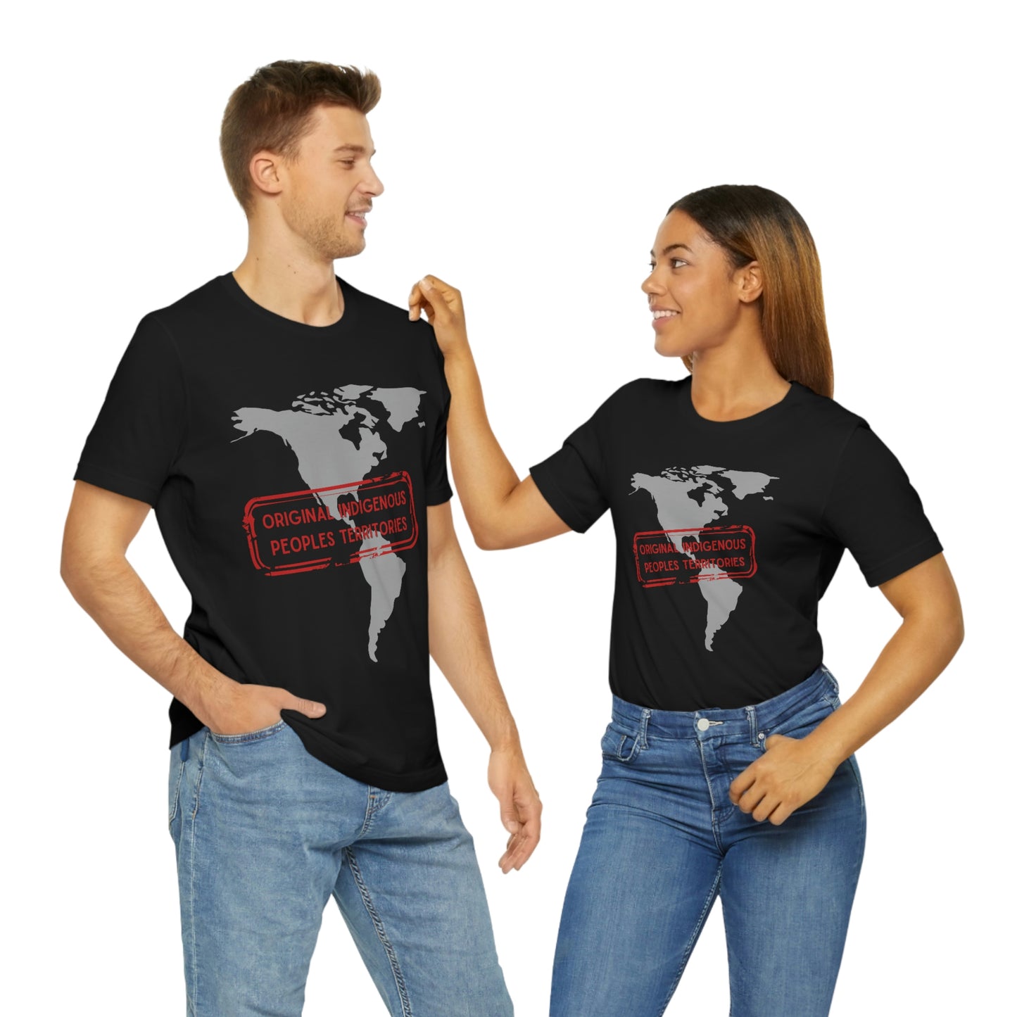 Unisex T-Shirt-Original Indigenous Peoples Territories