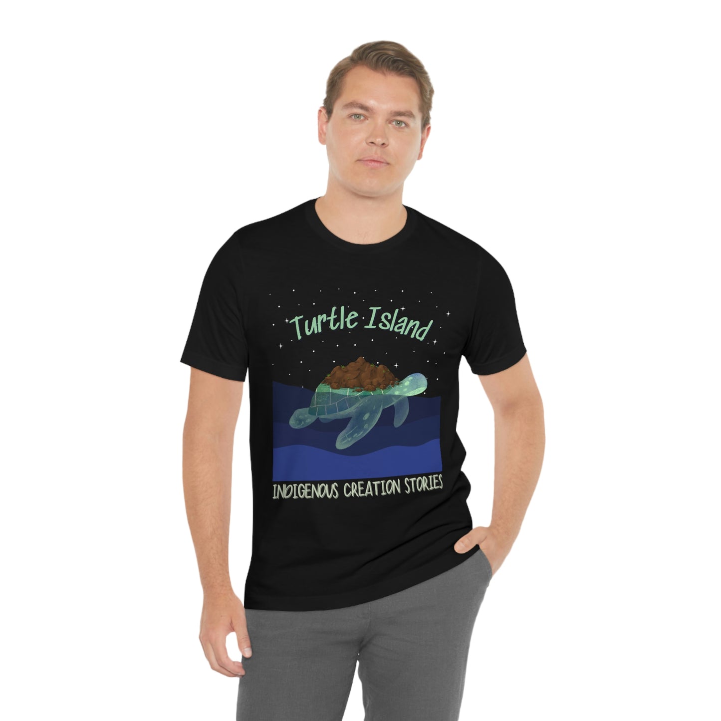 Unisex T-Shirt-Turtle Island