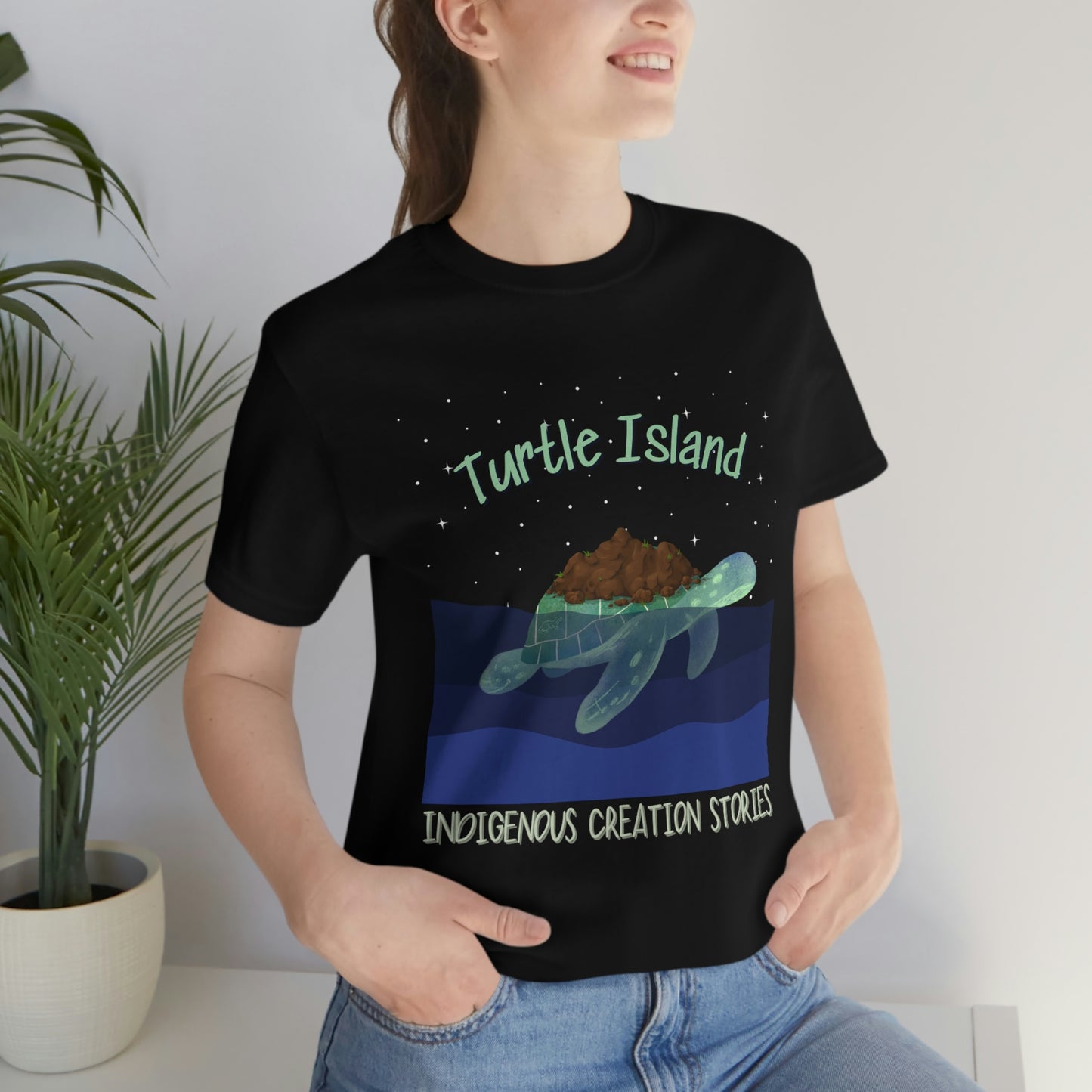 Unisex T-Shirt-Turtle Island