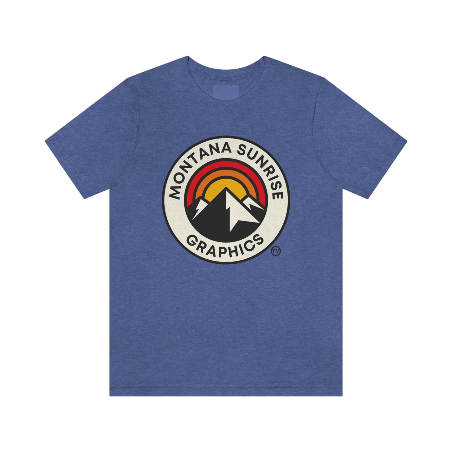 Unisex Montana Sunrise Graphics T-Shirt