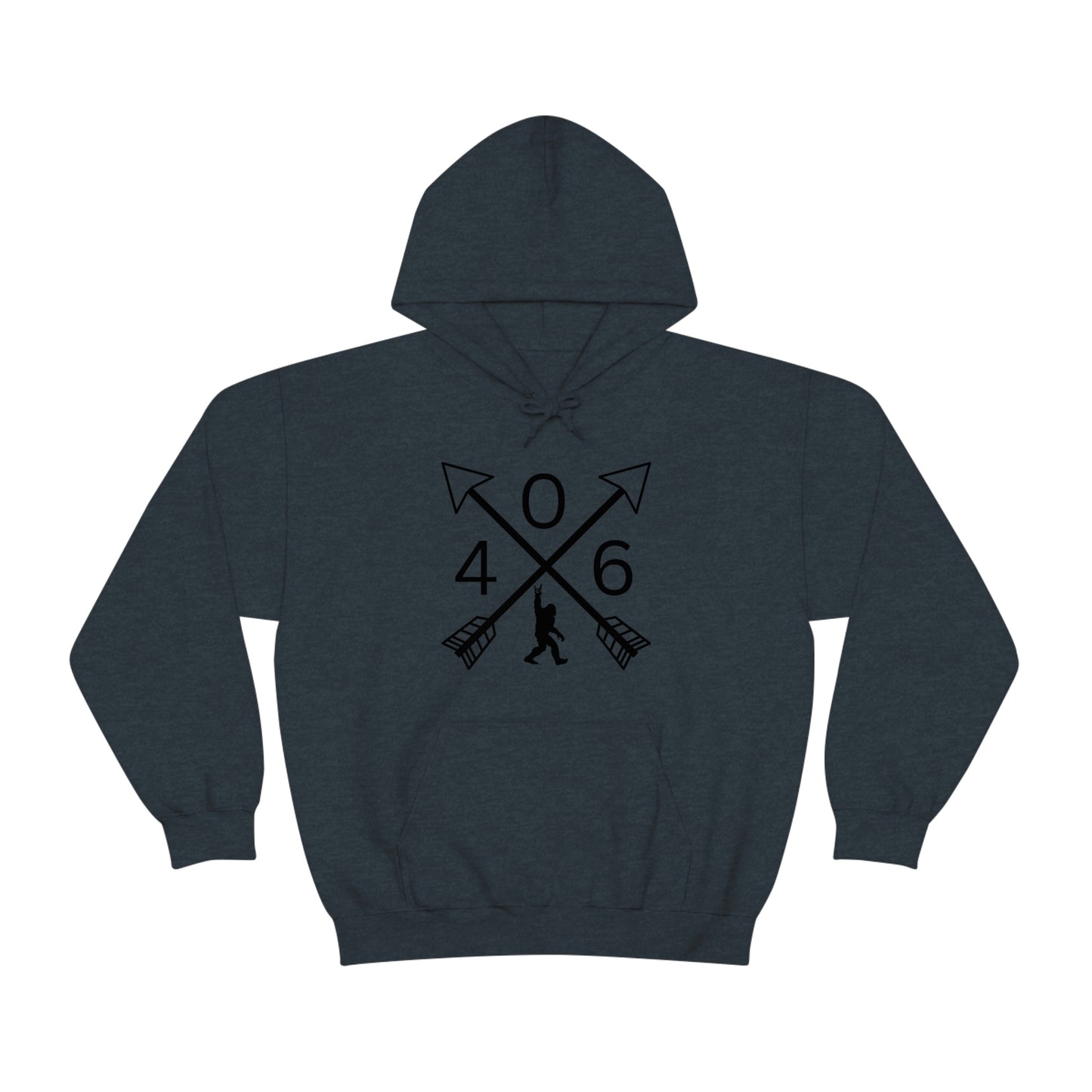 Unisex Hoodie-406 Sasquatch