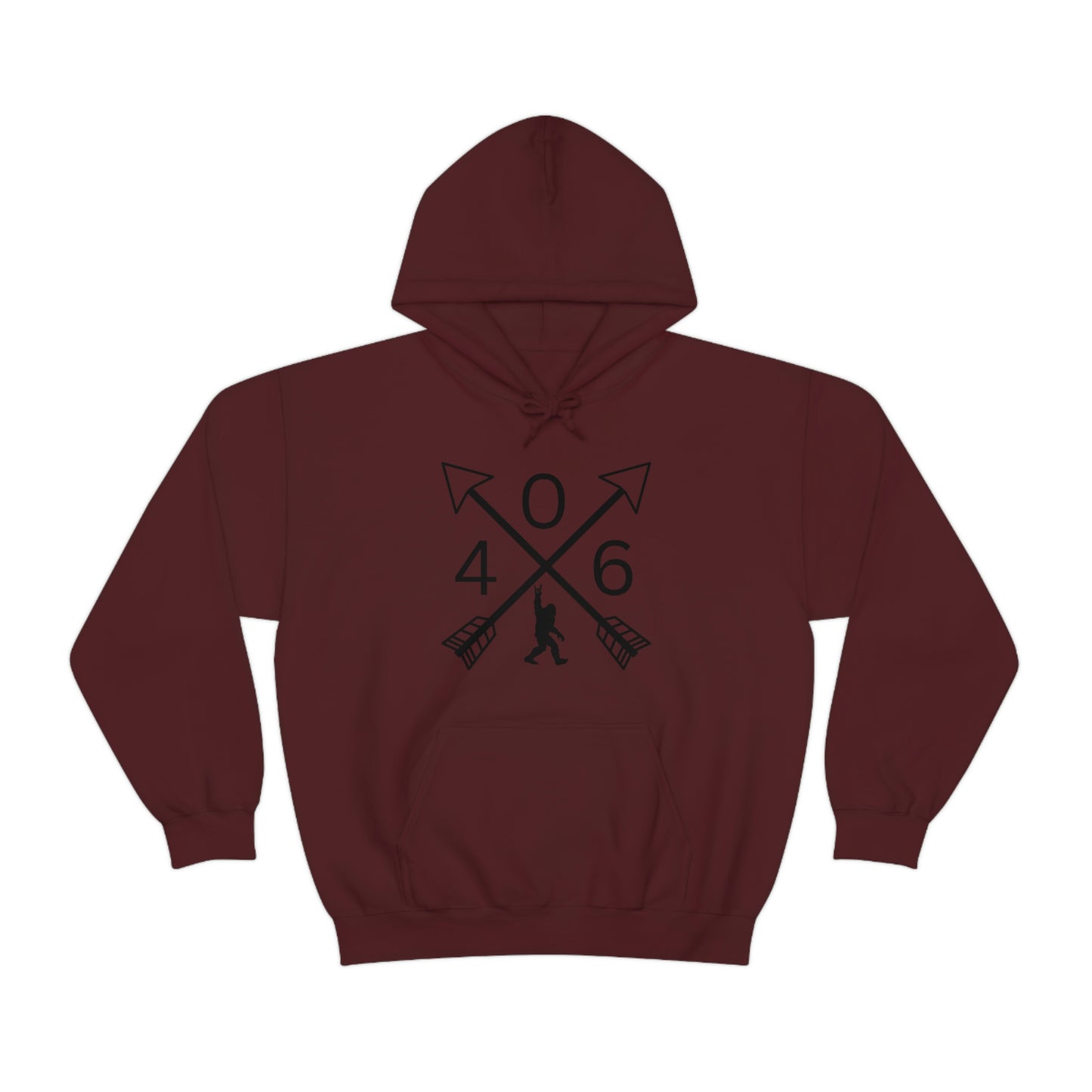 Unisex Hoodie-406 Sasquatch