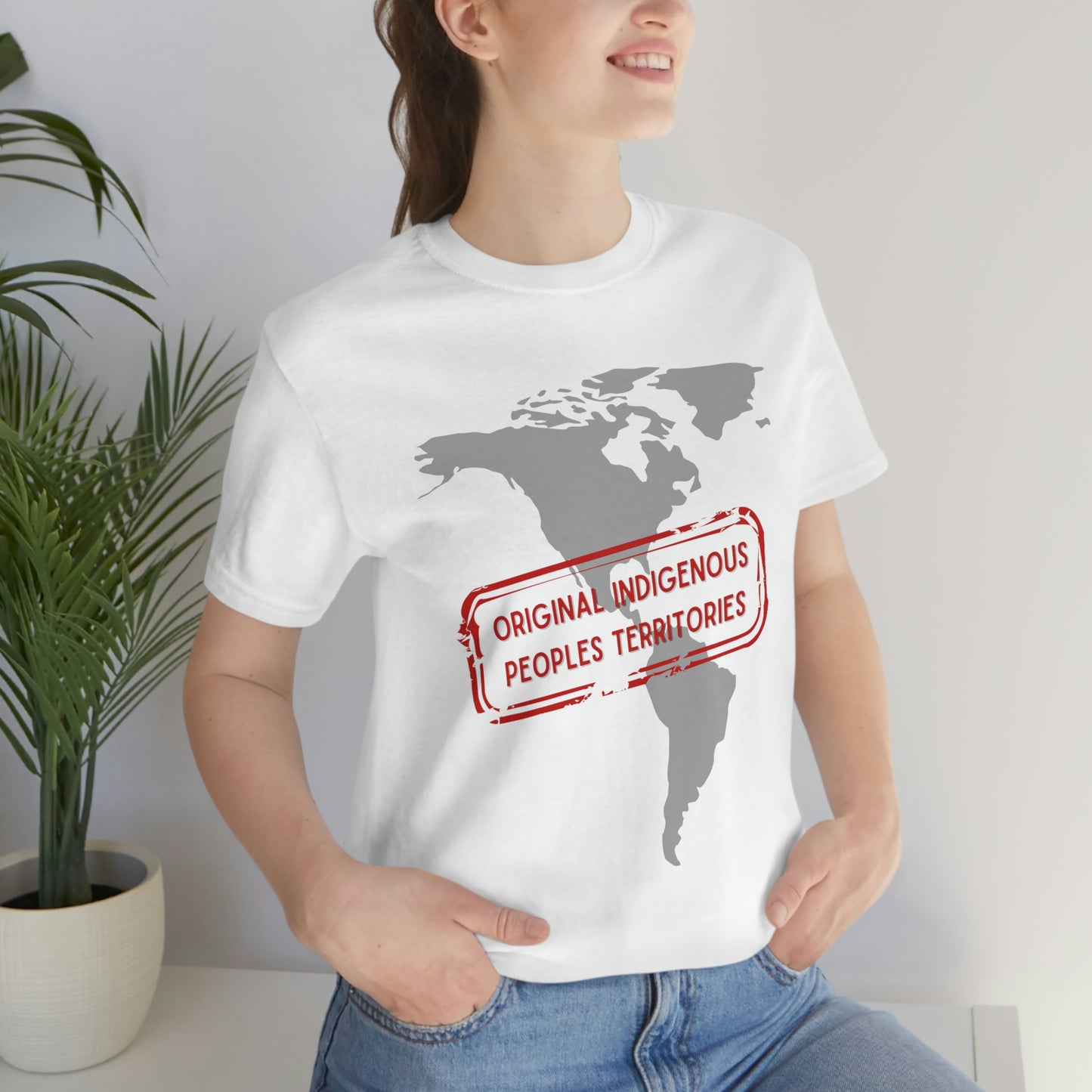 Unisex T-Shirt-Original Indigenous Peoples Territories