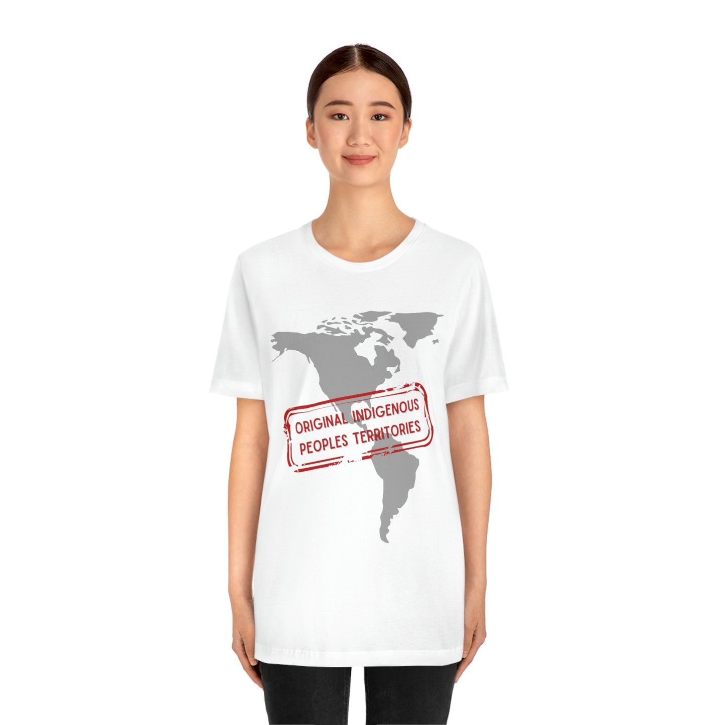 Unisex T-Shirt-Original Indigenous Peoples Territories