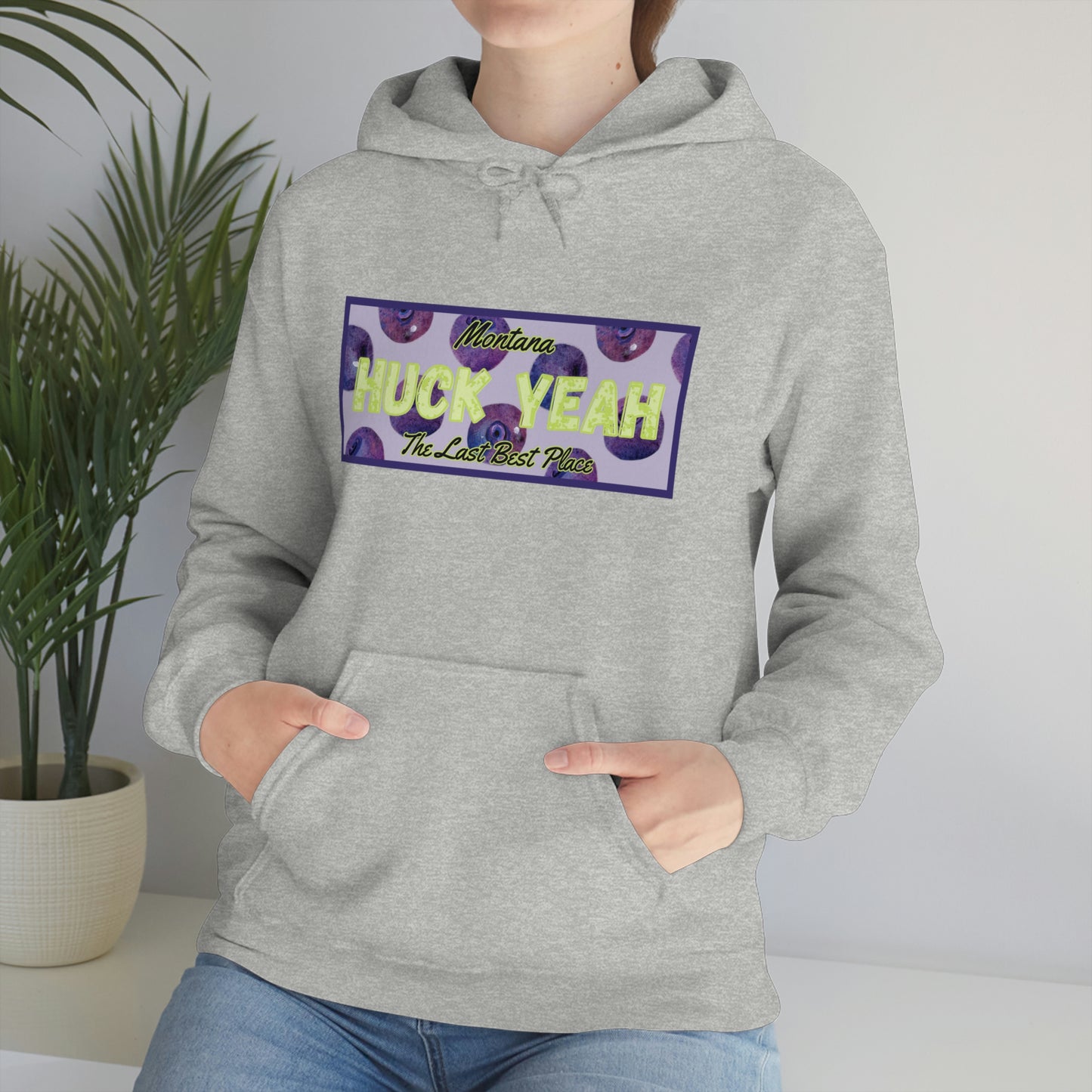 Unisex Hoodie-Huck Yeah