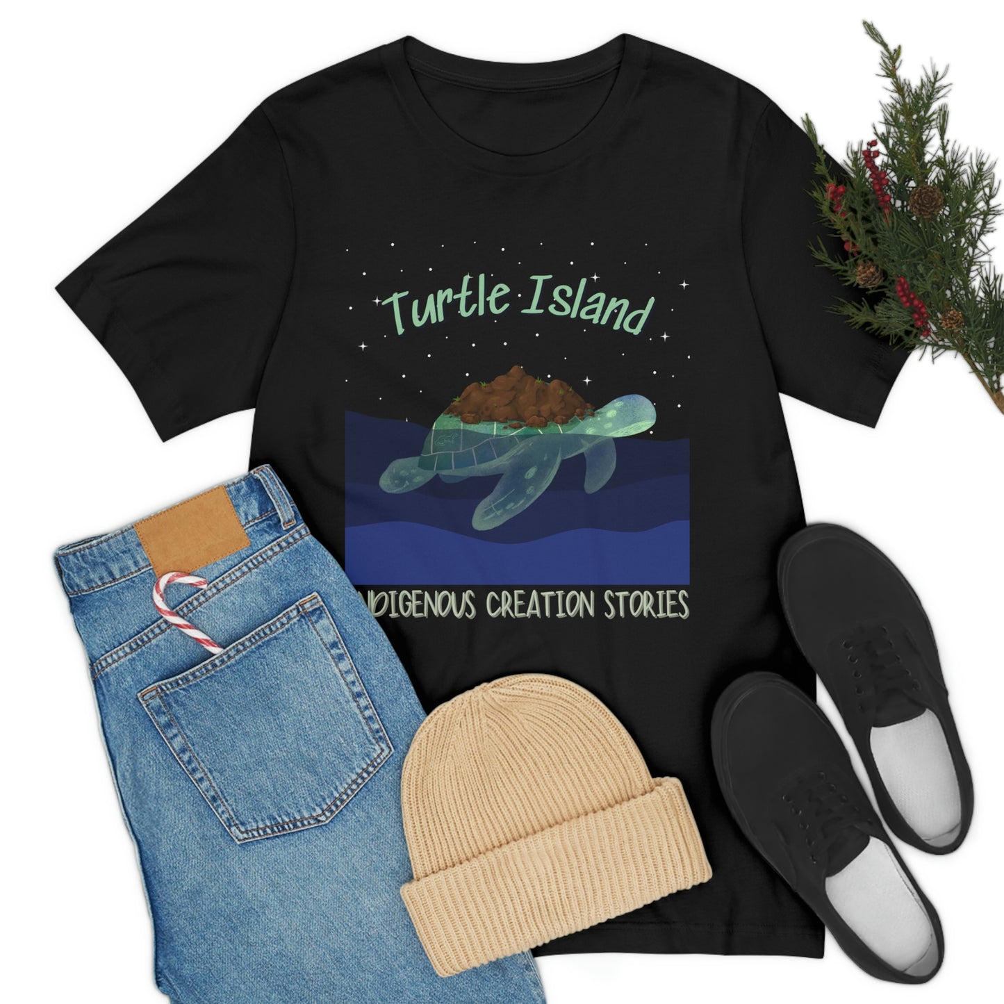 Unisex T-Shirt-Turtle Island