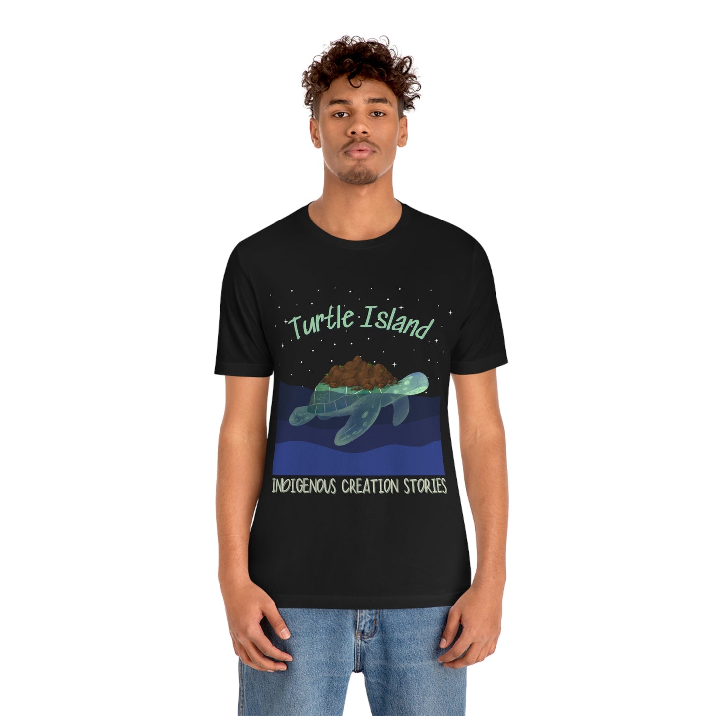 Unisex T-Shirt-Turtle Island