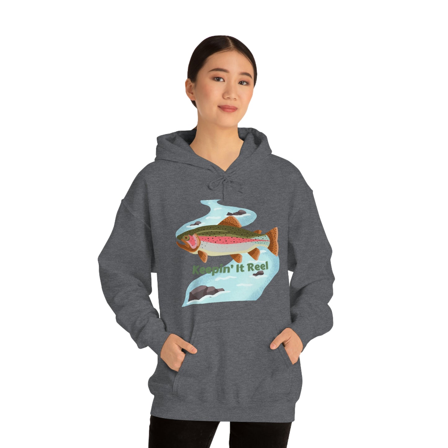 Unisex Hoodie-Keepin’ It Reel