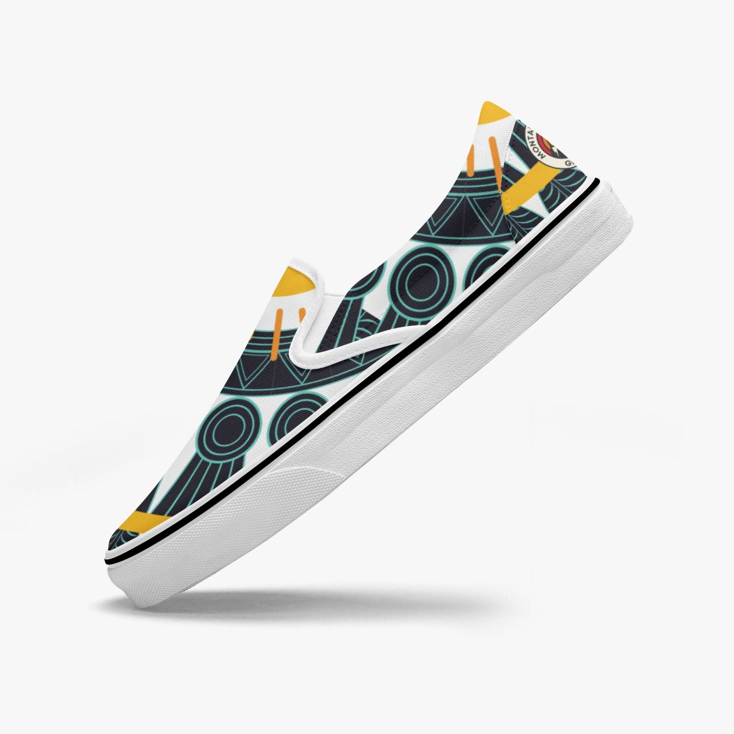 Slip-On Shoes-Teal Sun