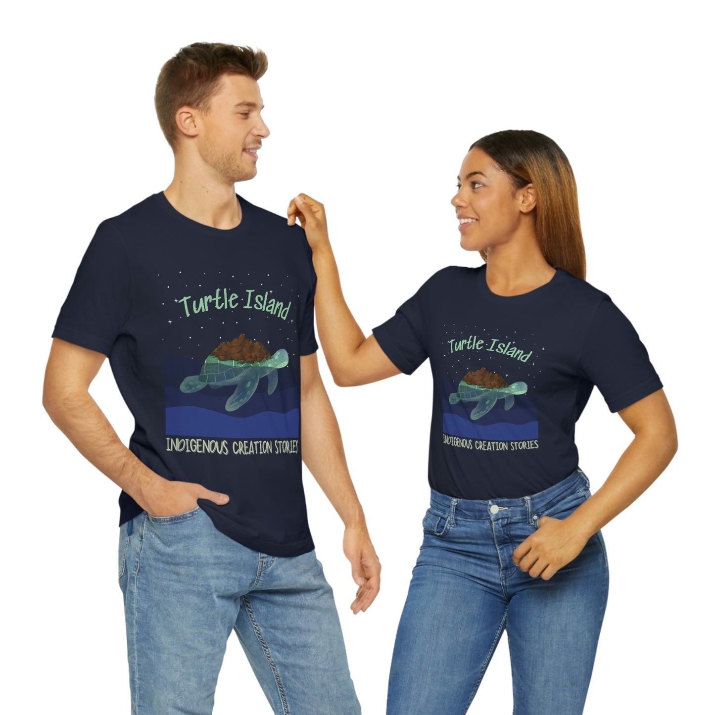 Unisex T-Shirt-Turtle Island