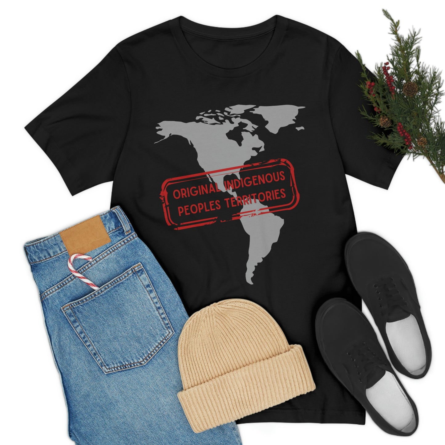 Unisex T-Shirt-Original Indigenous Peoples Territories