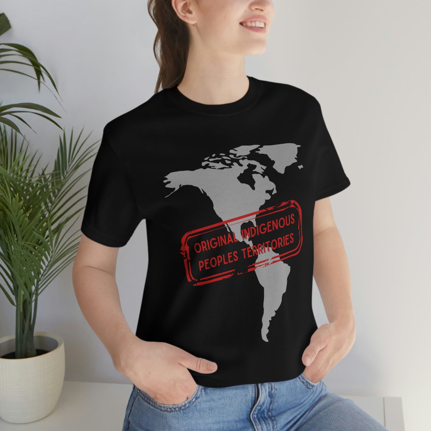 Unisex T-Shirt-Original Indigenous Peoples Territories