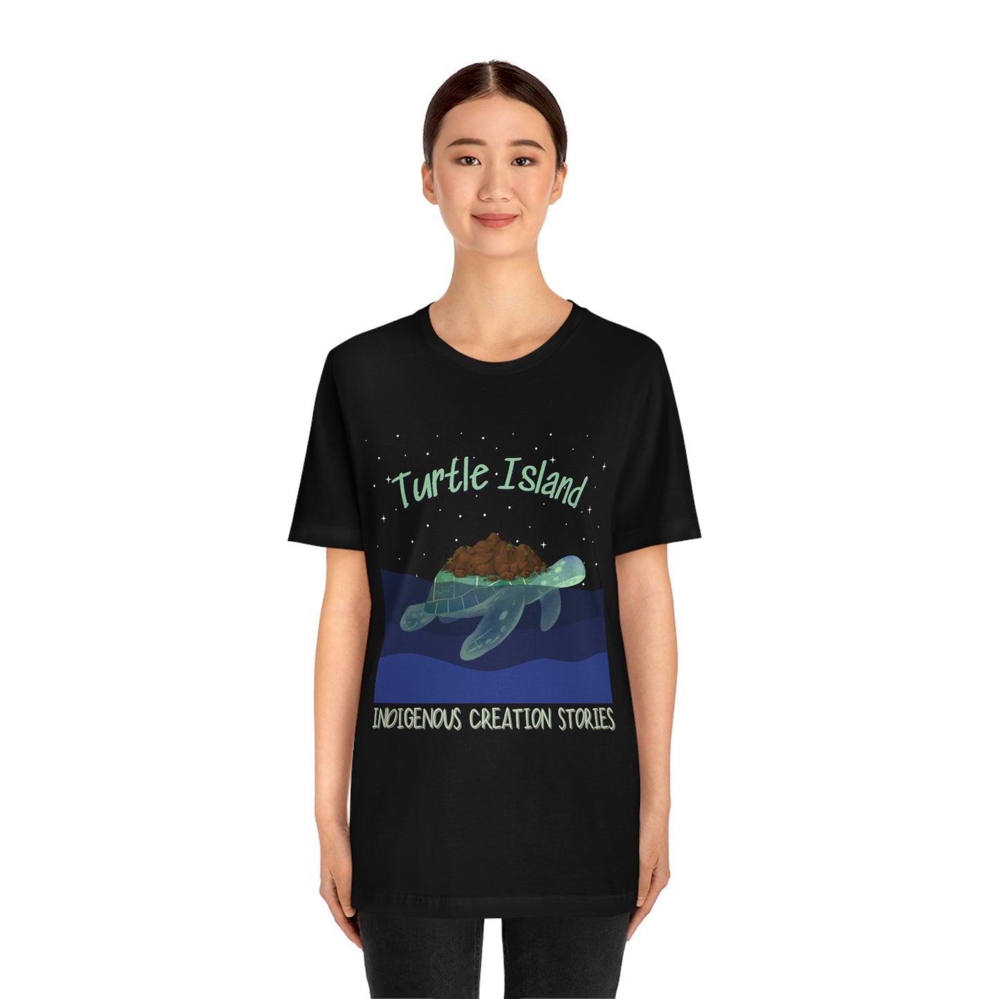 Unisex T-Shirt-Turtle Island