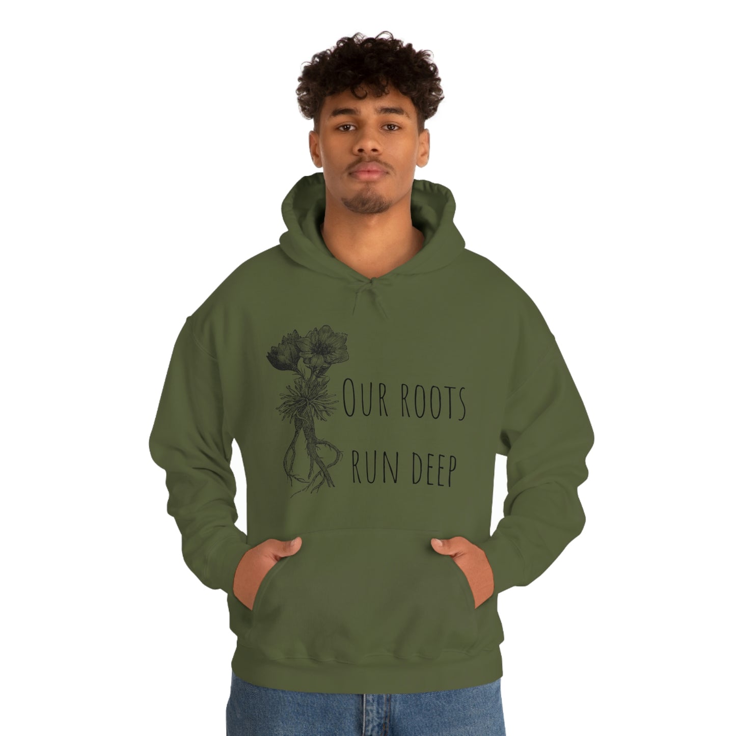 Unisex Hoodie-Our Roots Run Deep