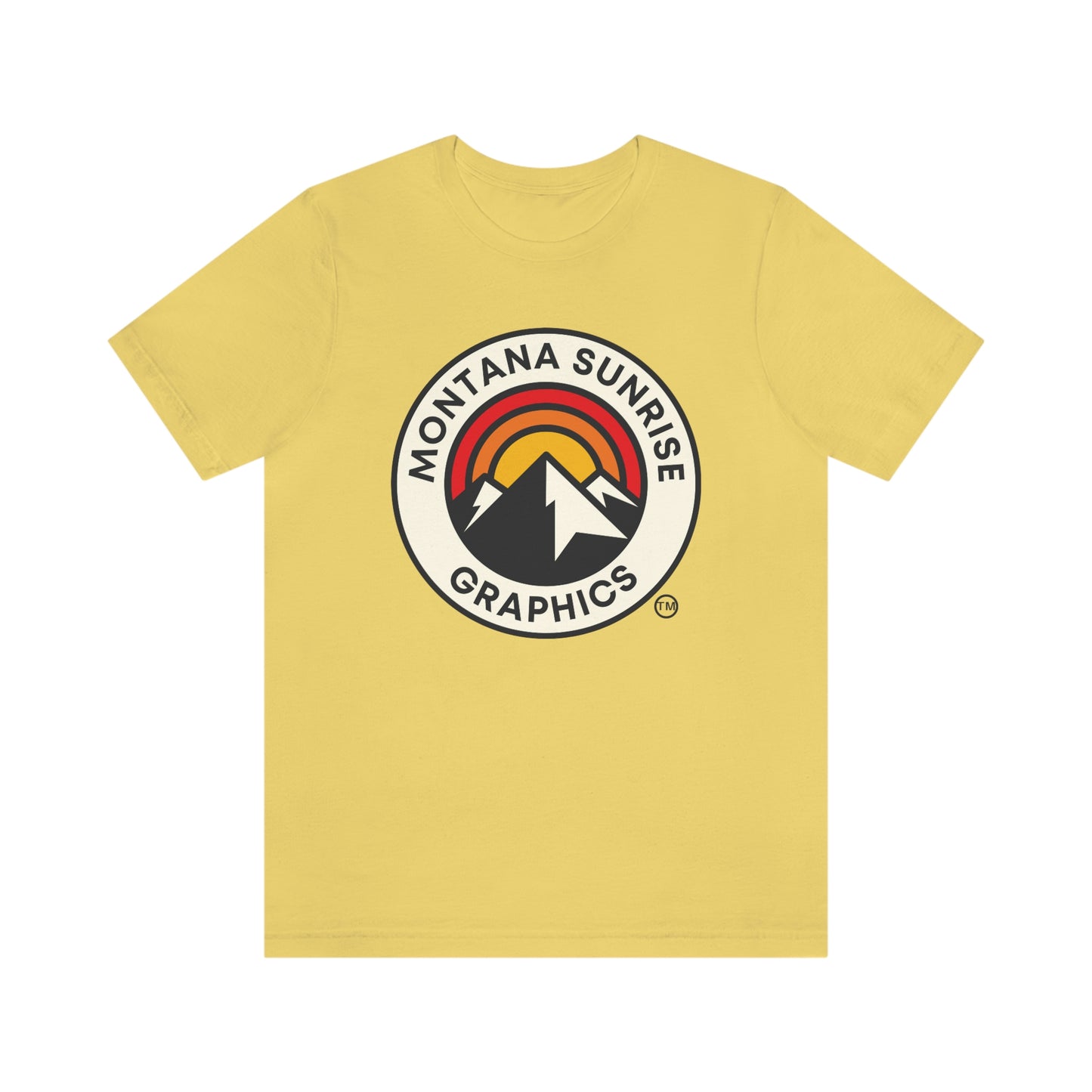 Unisex Montana Sunrise Graphics T-Shirt