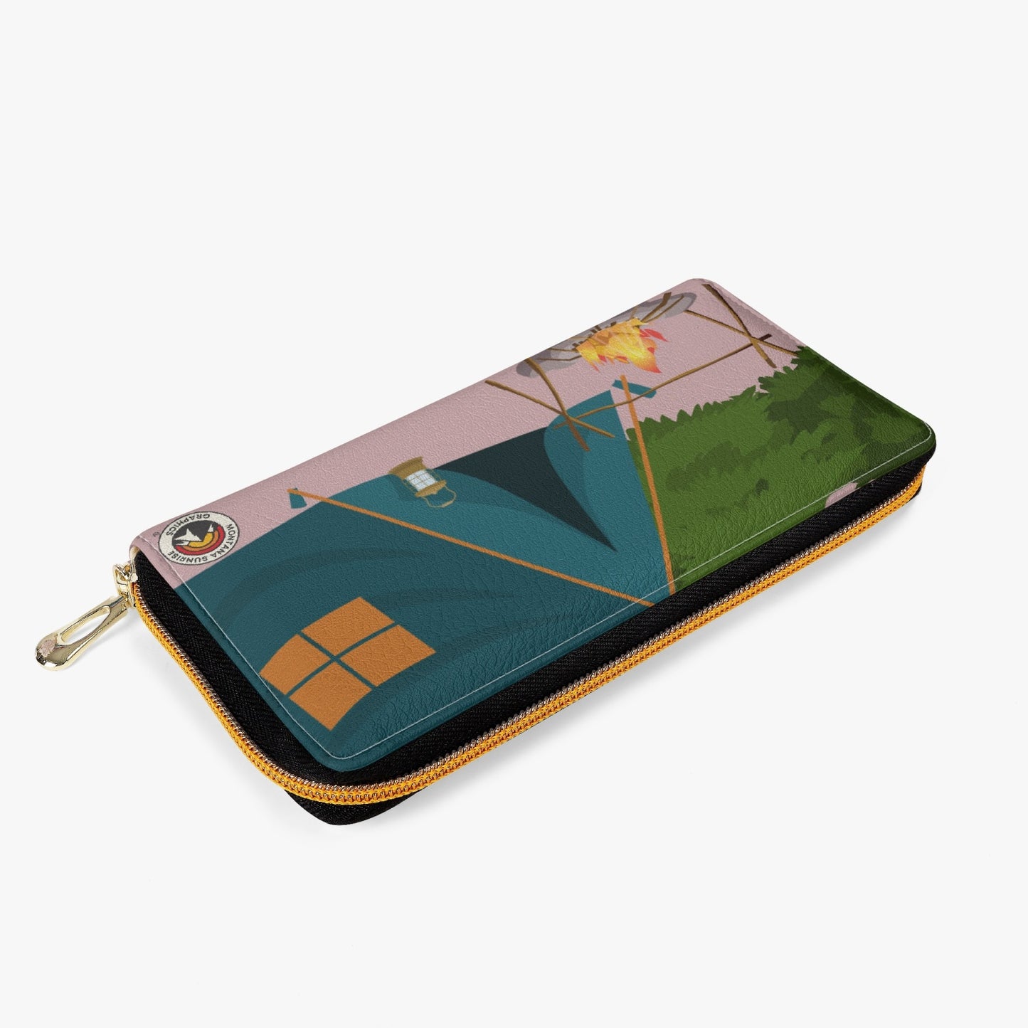 Clutch Wallet-Peaceful Campsite