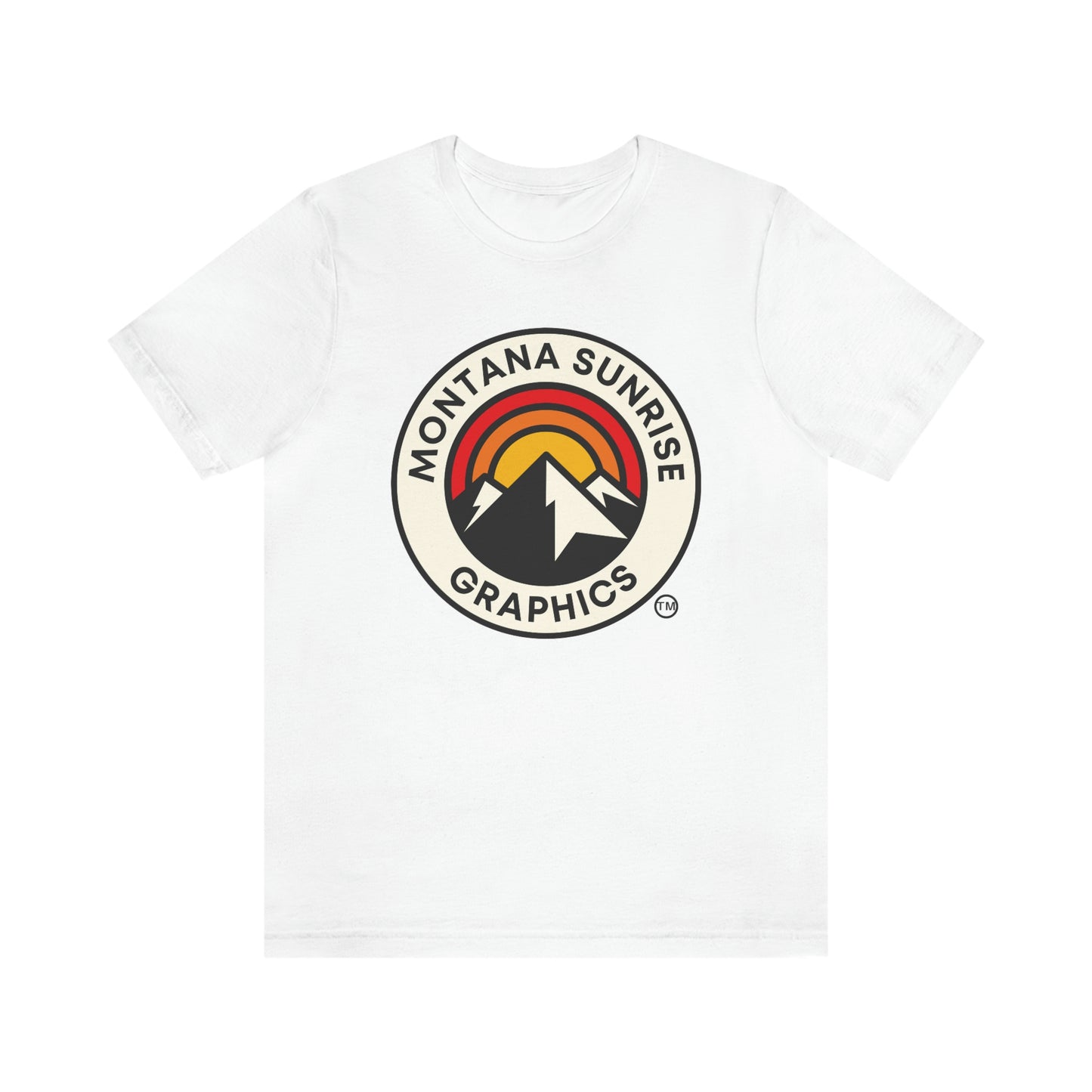 Unisex Montana Sunrise Graphics T-Shirt