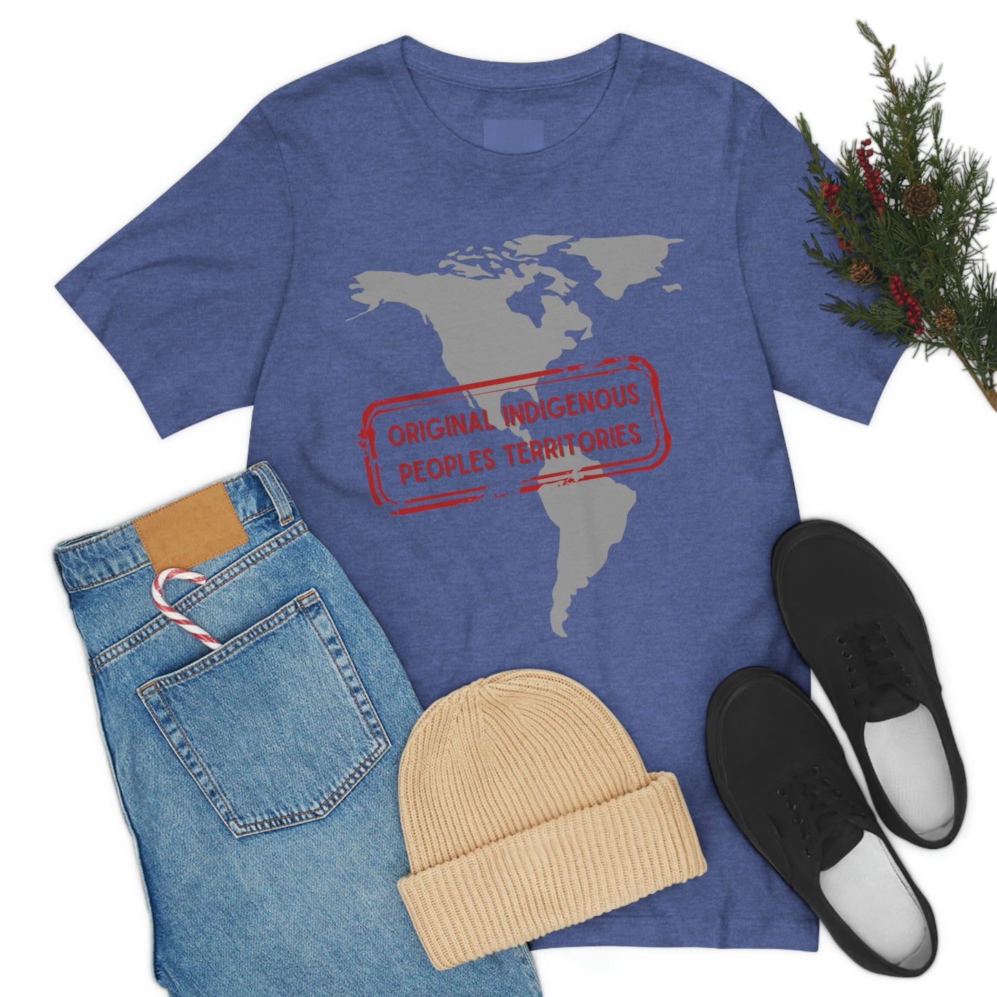 Unisex T-Shirt-Original Indigenous Peoples Territories