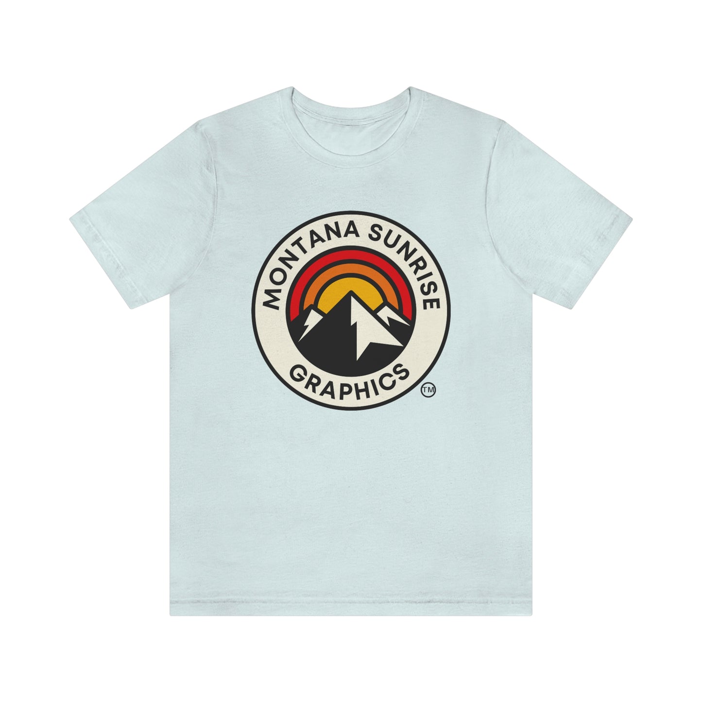 Unisex Montana Sunrise Graphics T-Shirt