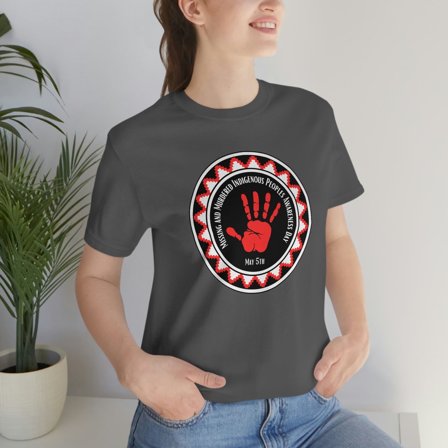 Unisex T-shirt-Missing and Murdered Indigenous Peoples Awareness Day-May 5th