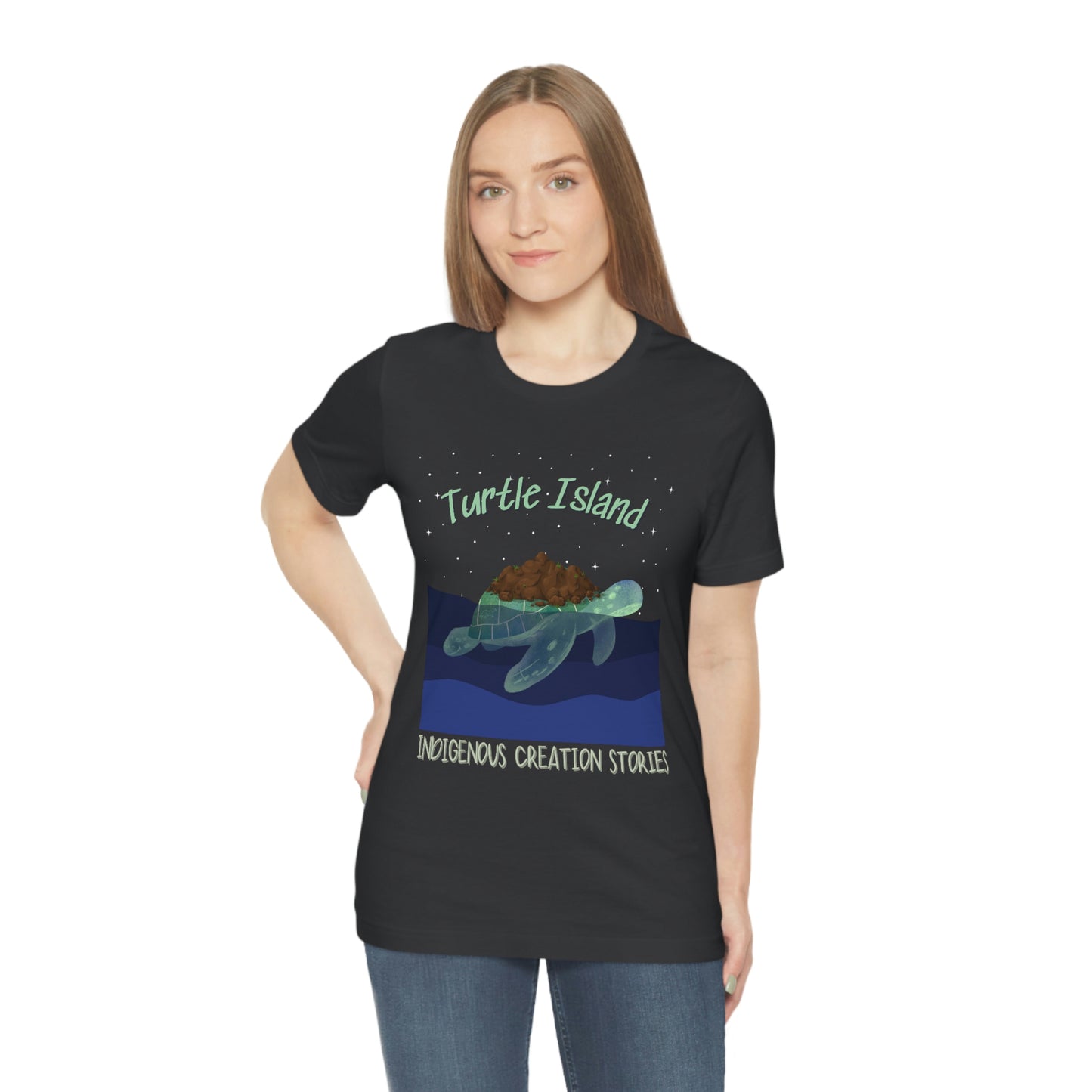 Unisex T-Shirt-Turtle Island